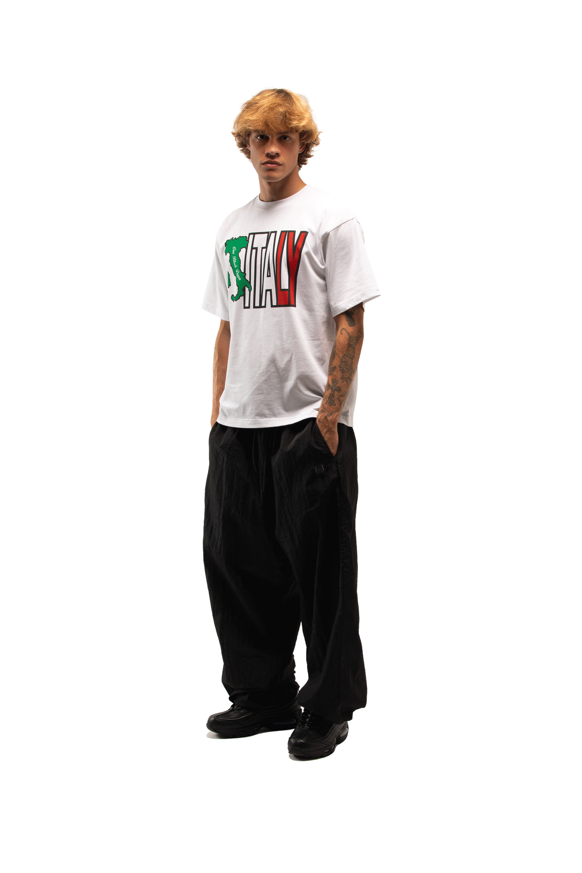 Italy Nylon Track Pant