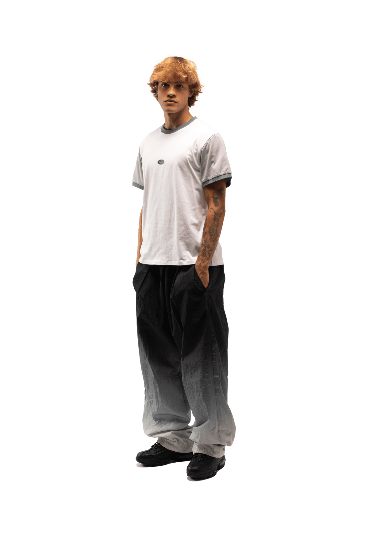 Italy Gradient Nylon Track Pant