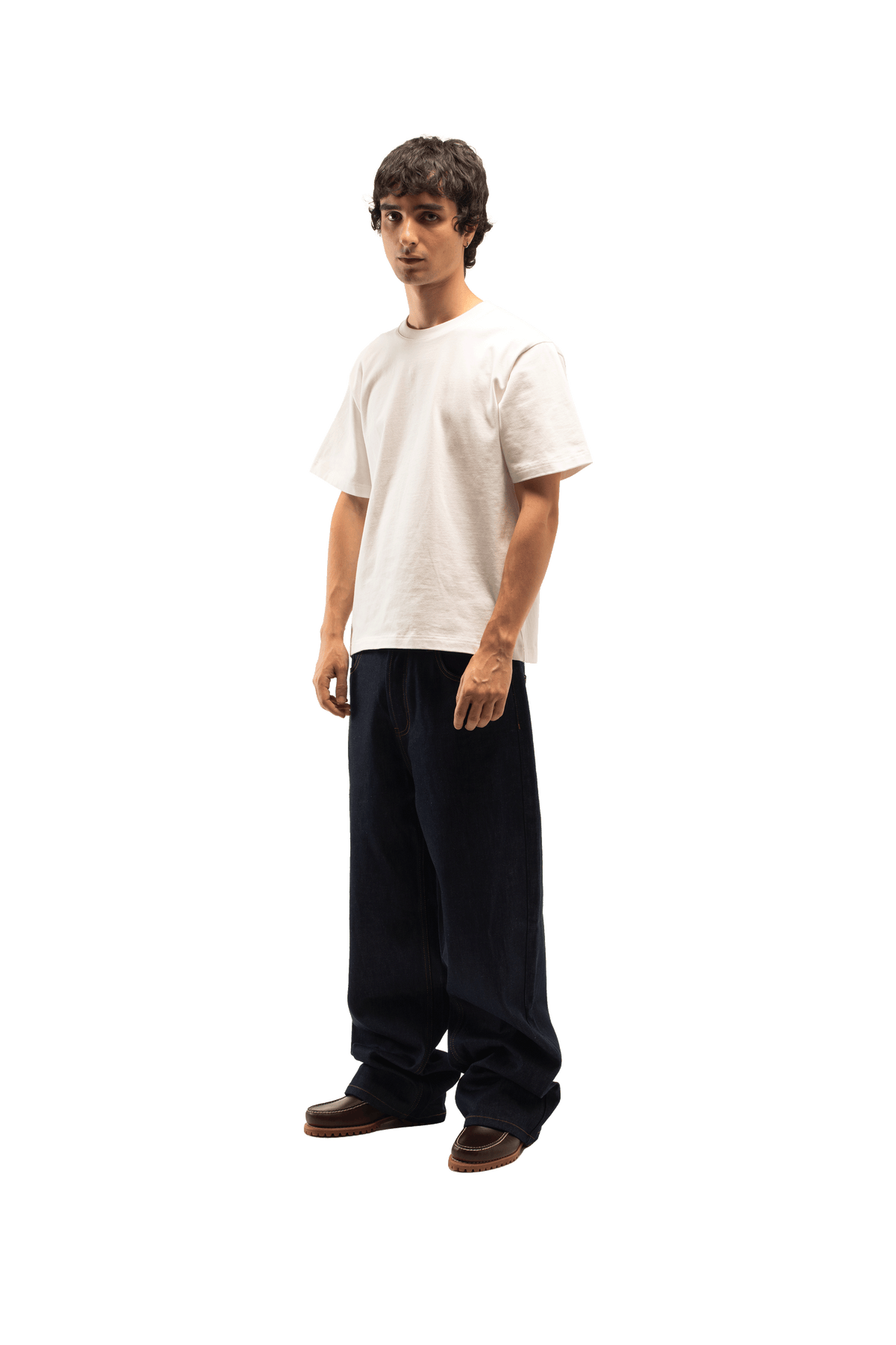 Baggy Raw Denim Pant