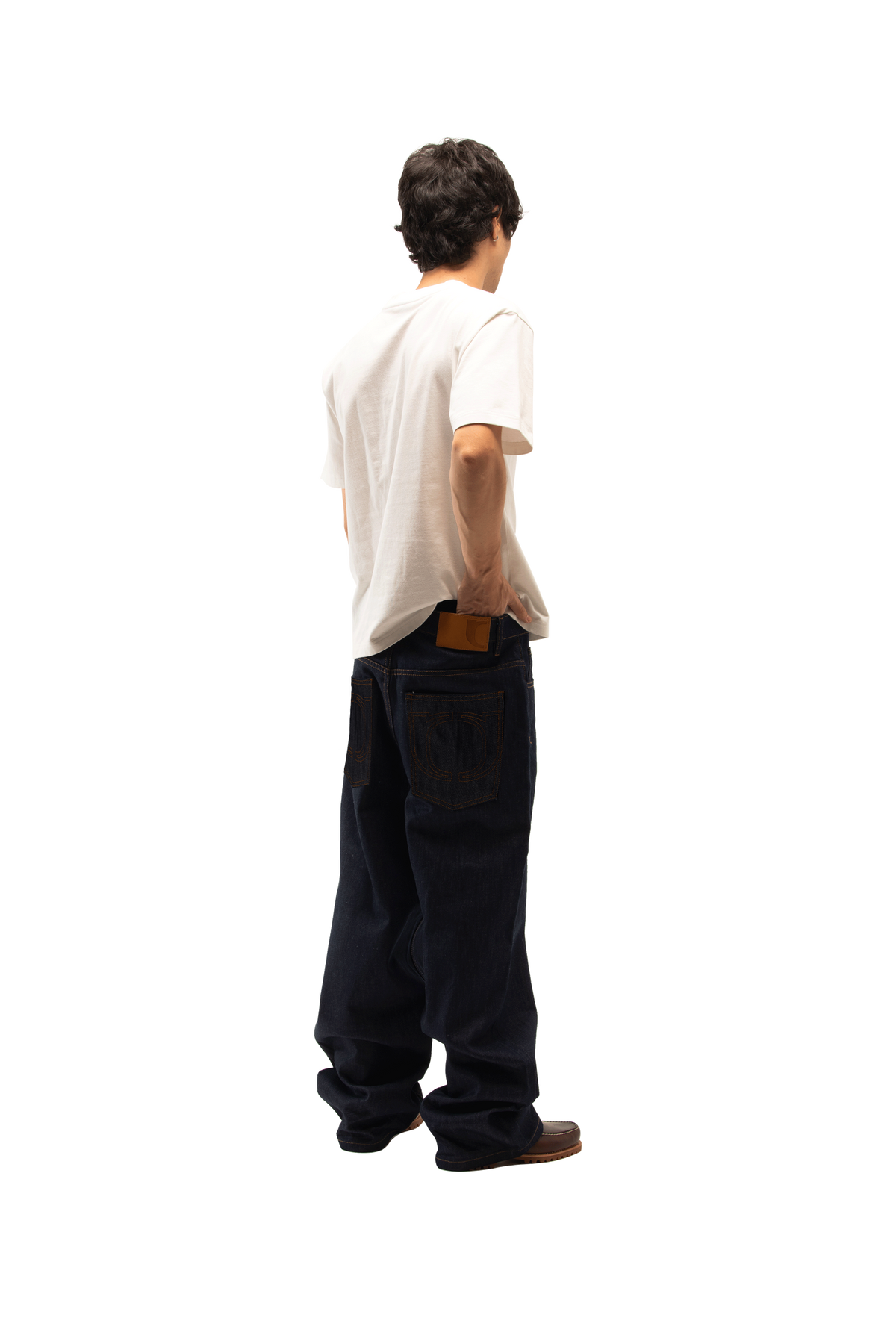 Baggy Raw Denim Pant