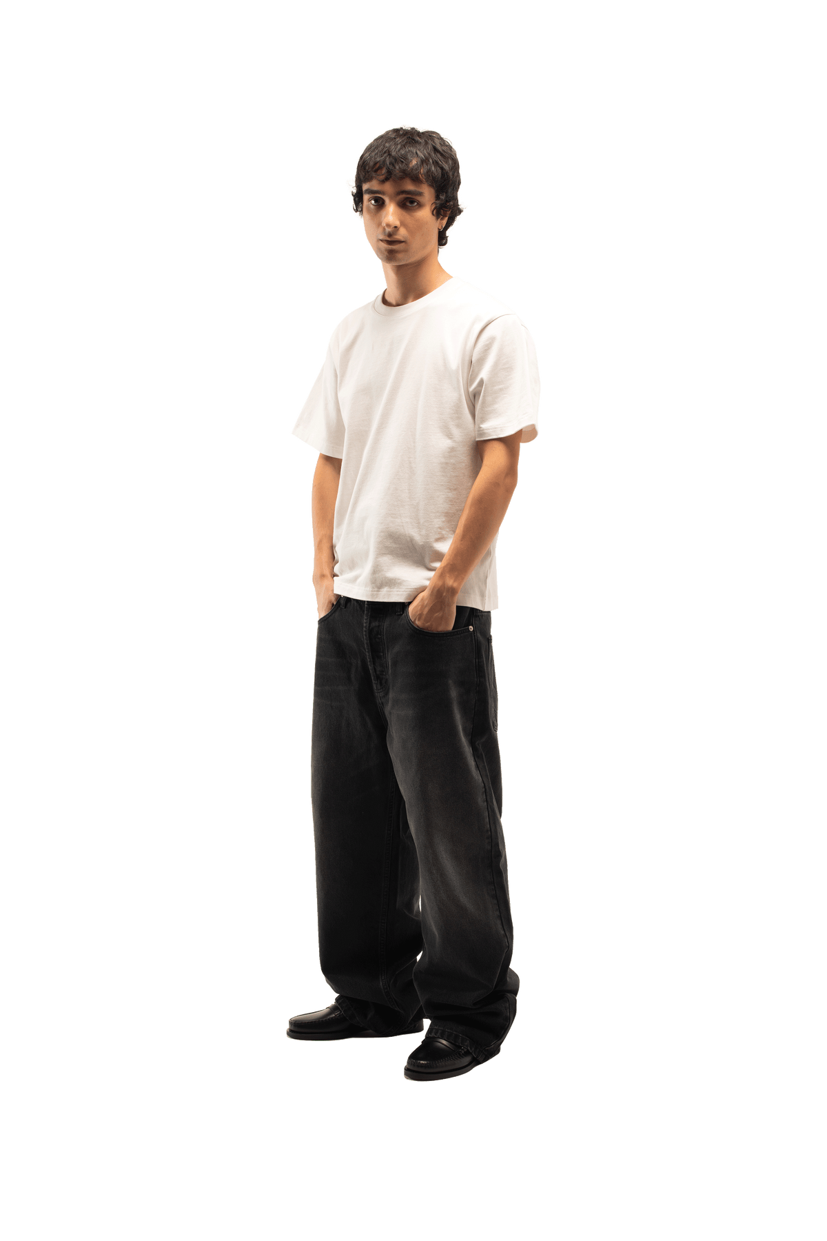 Baggy Washed Denim Pant