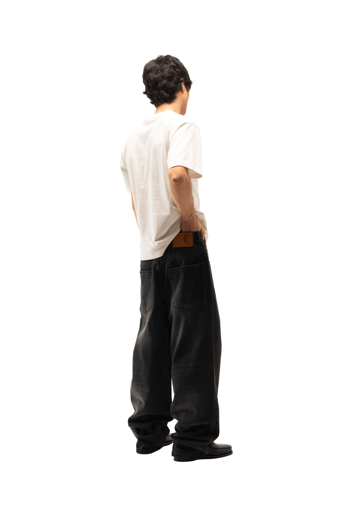 Baggy Washed Denim Pant