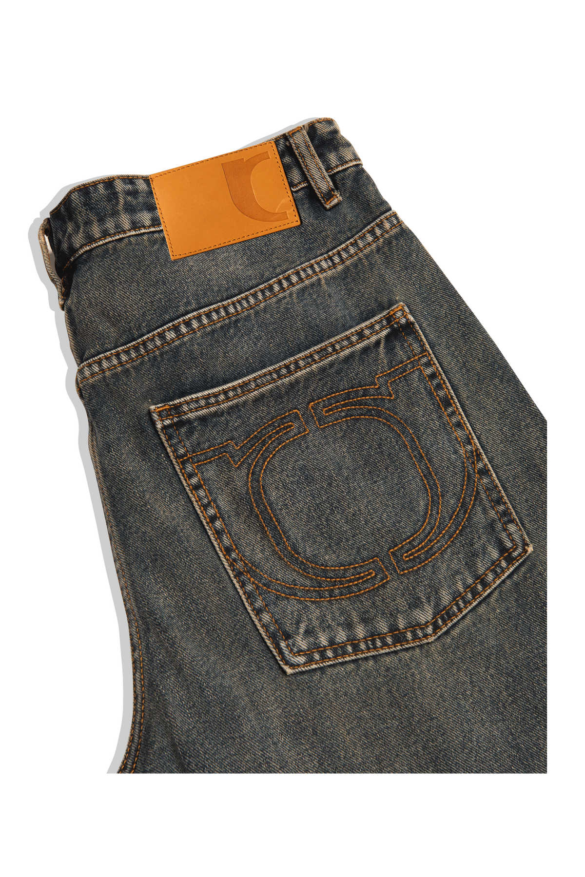 Baggy Washed Denim Pant