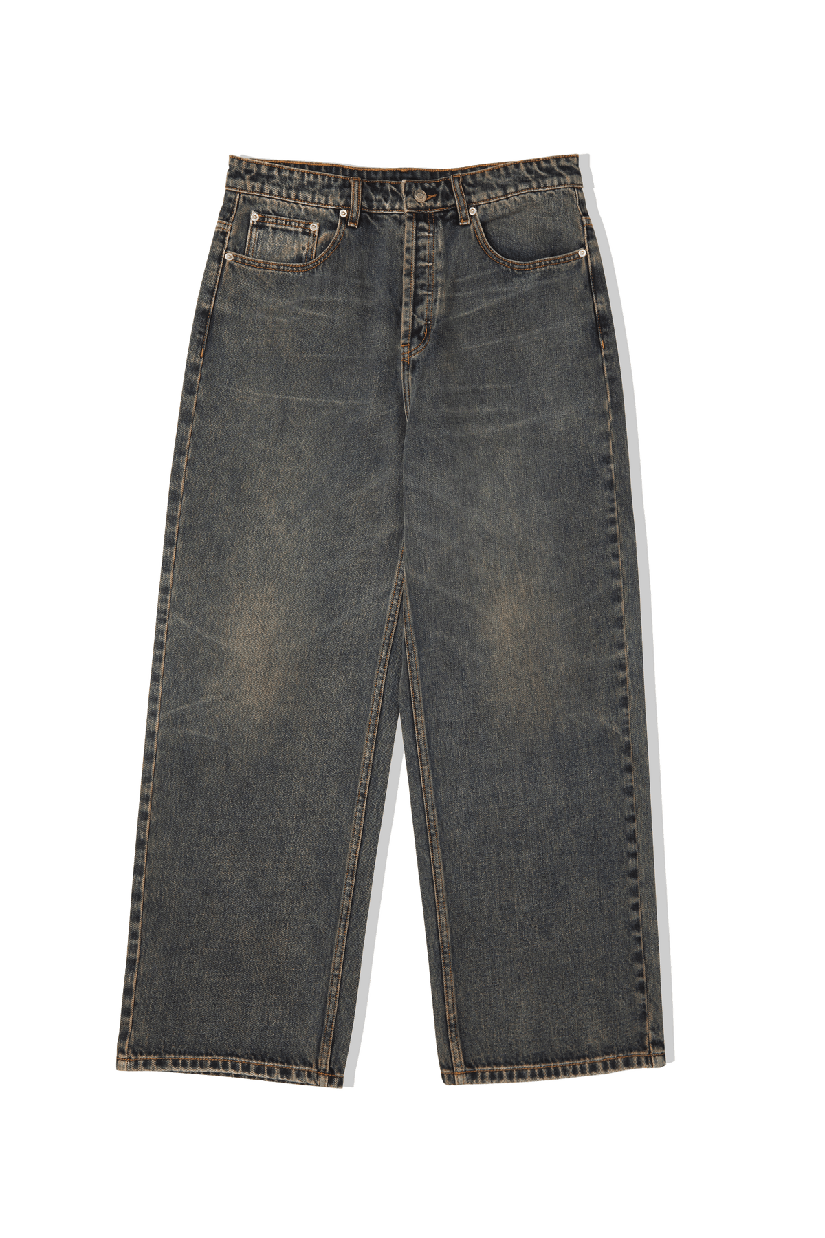 Baggy Washed Denim Pant