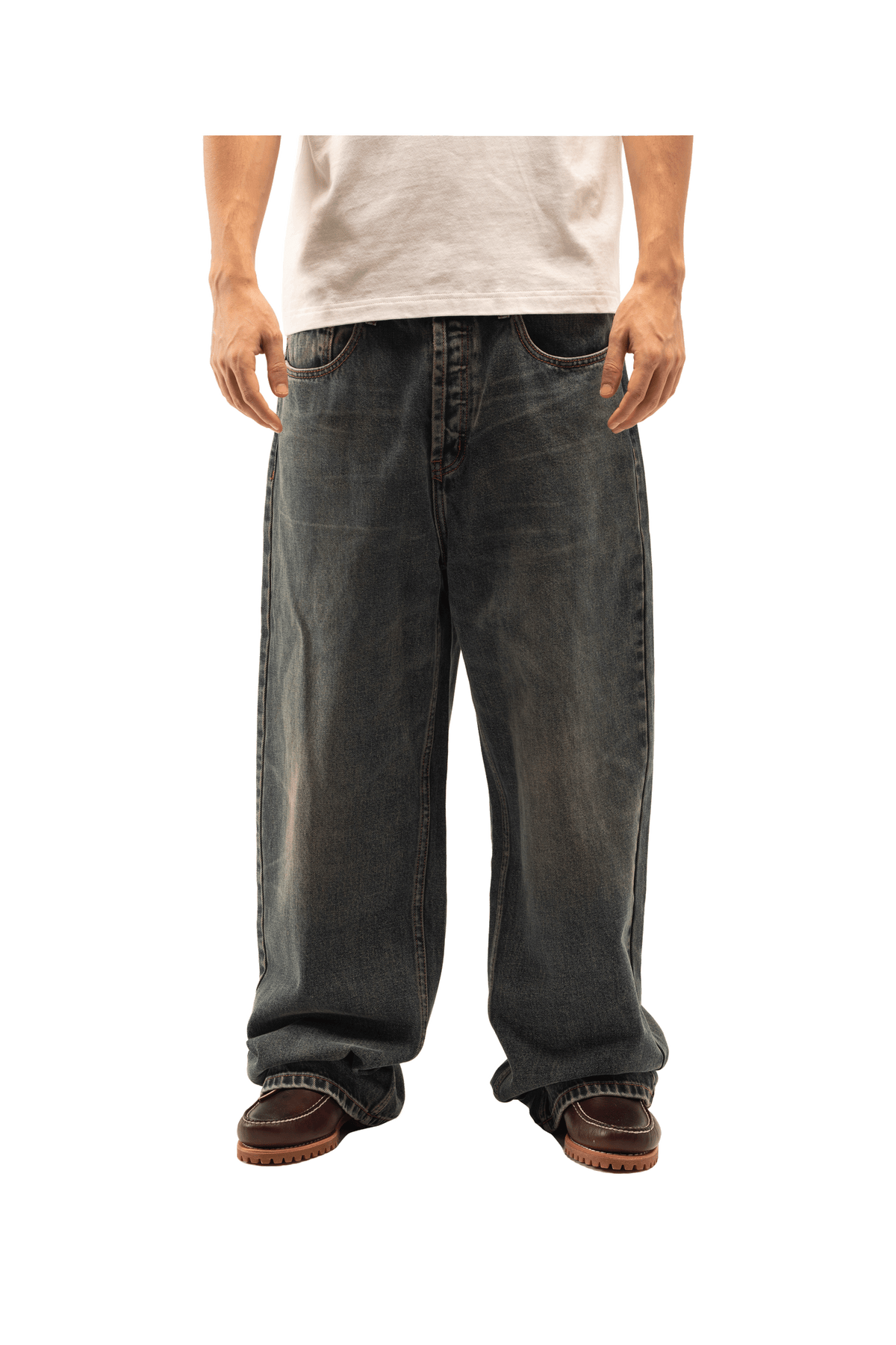 Baggy Washed Denim Pant