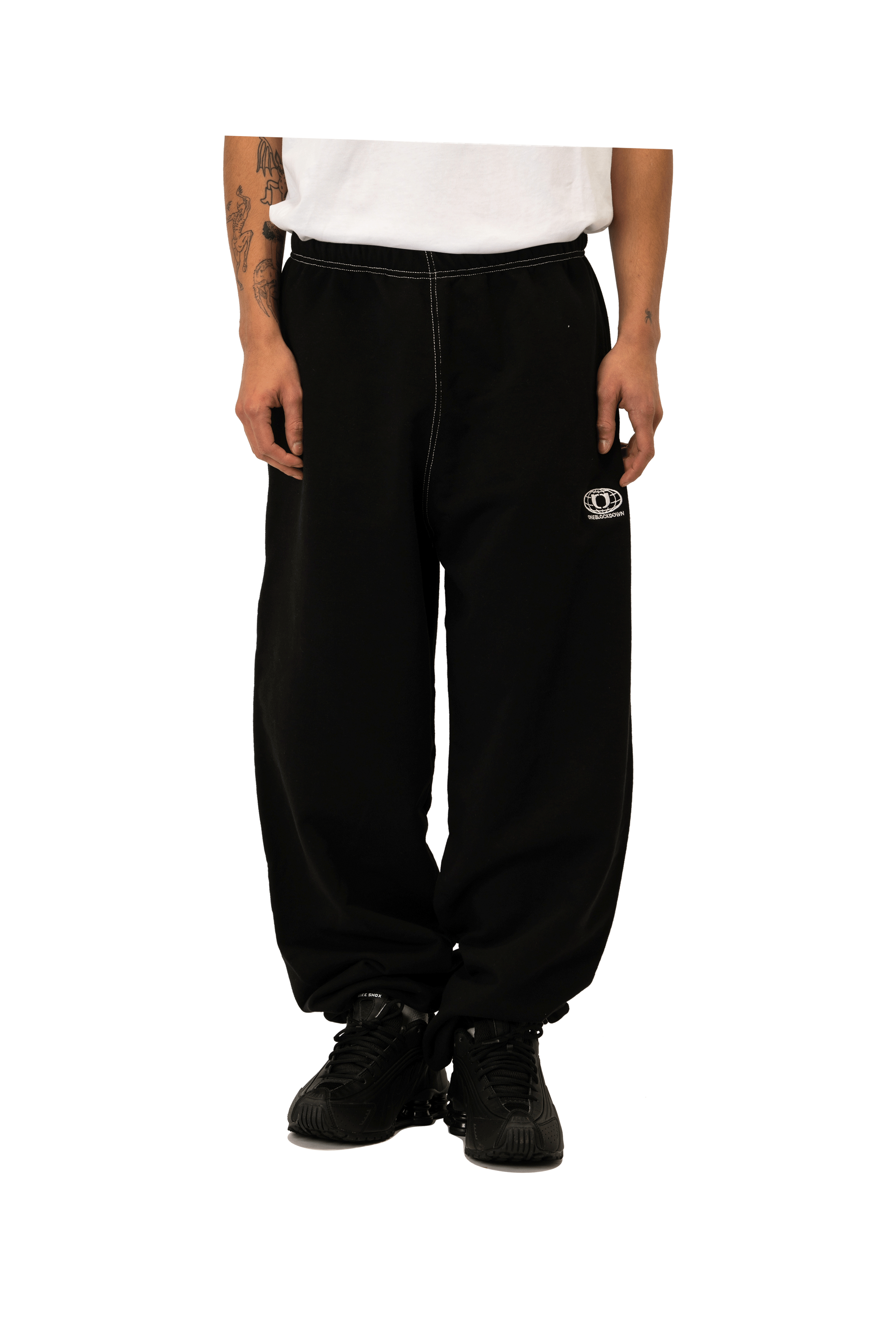 Contrast Logo Sweatpants