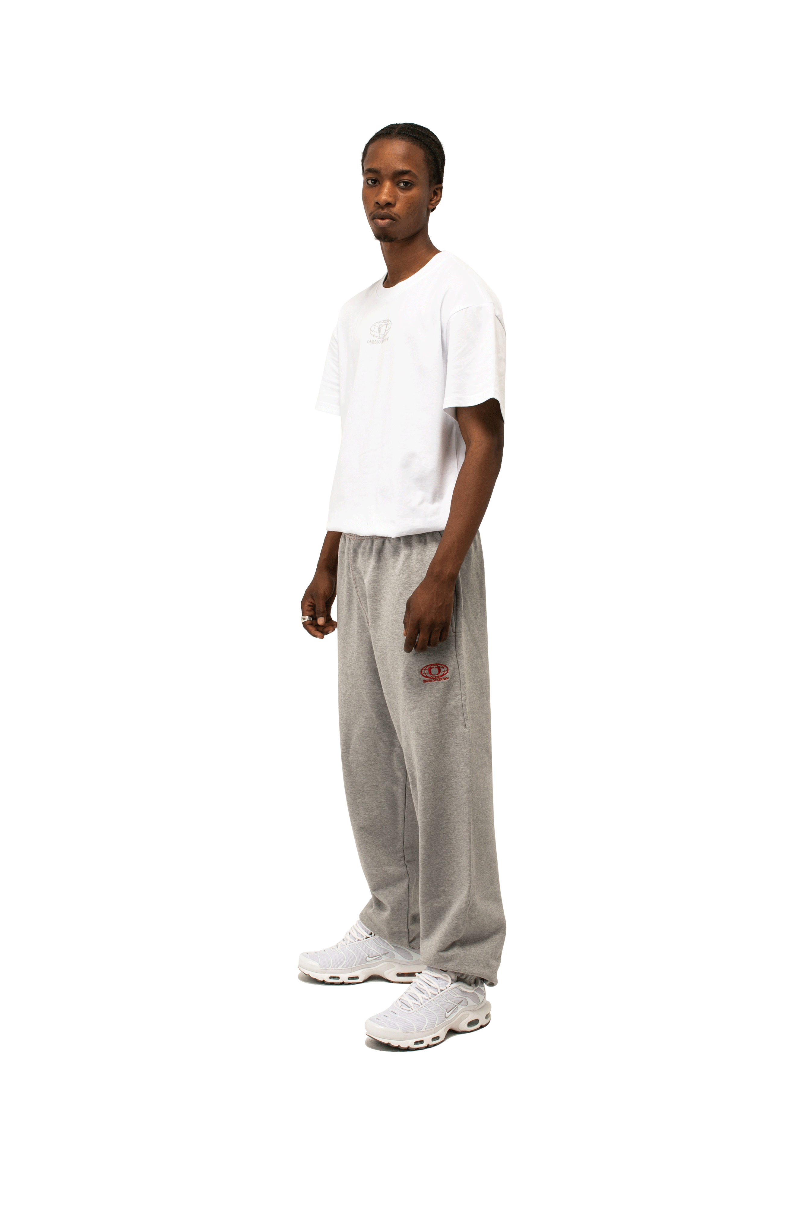 Contrast Logo Sweatpants