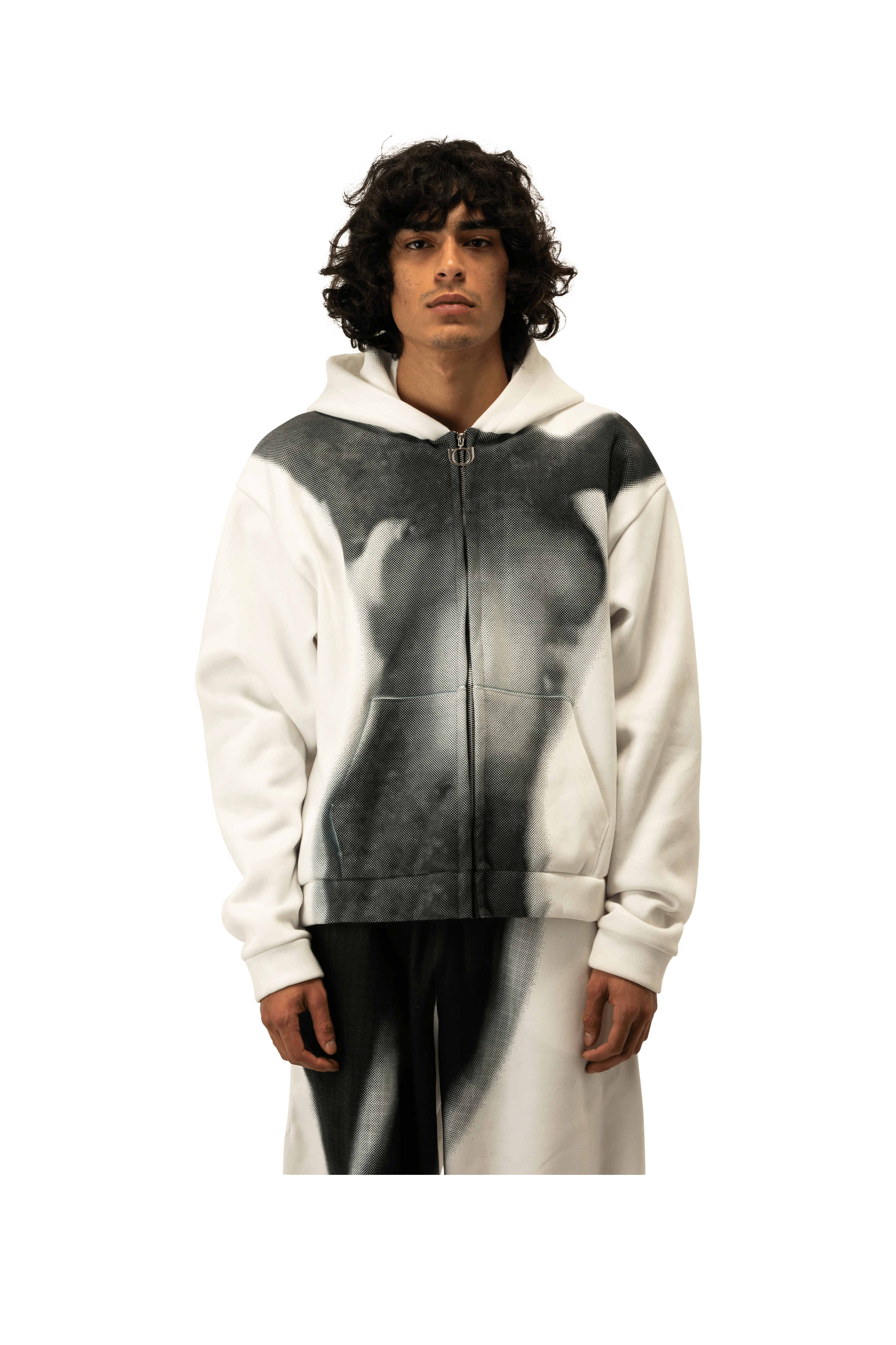 Body Print Hoodie