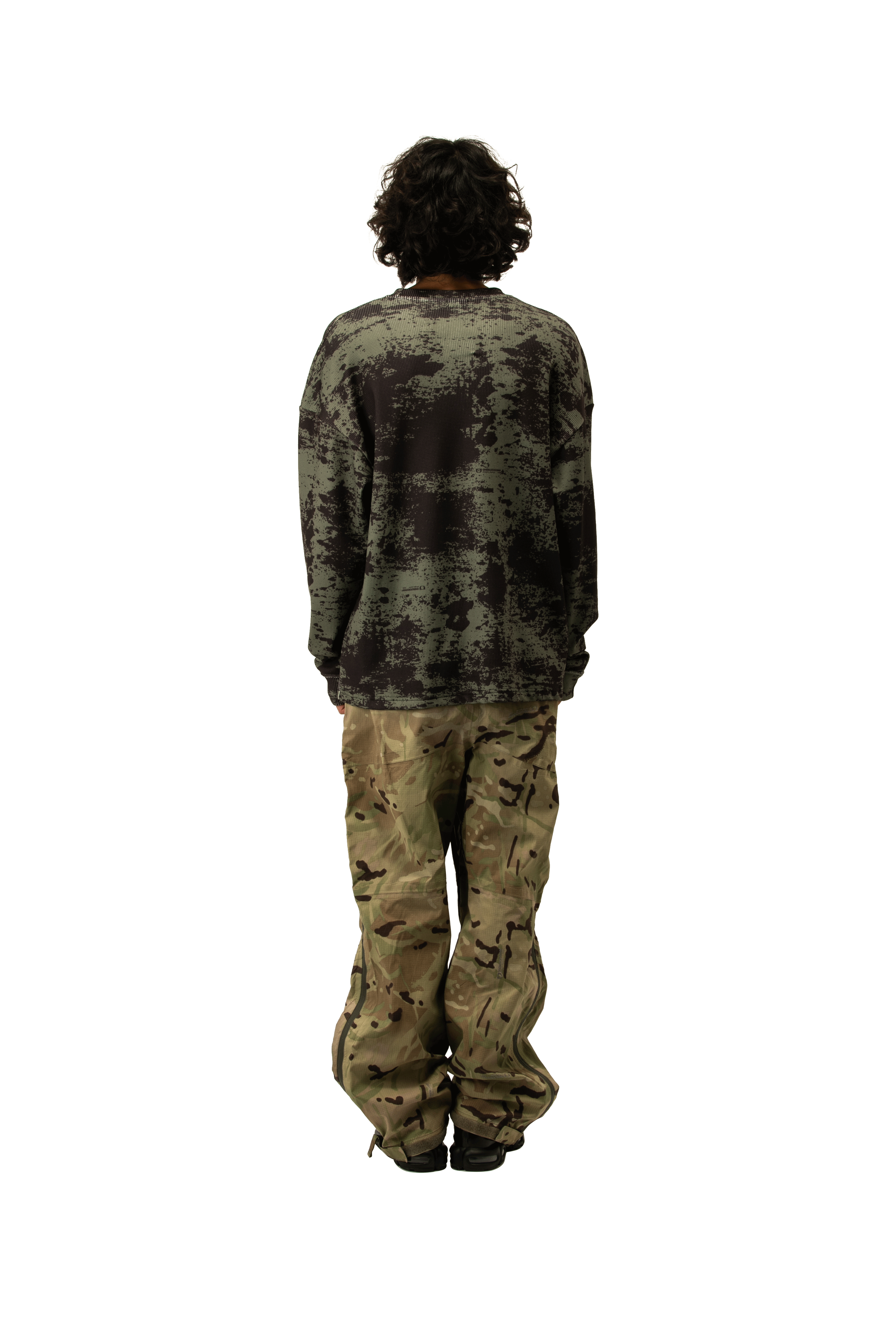 Woods Digi Camo Waffle Crewneck