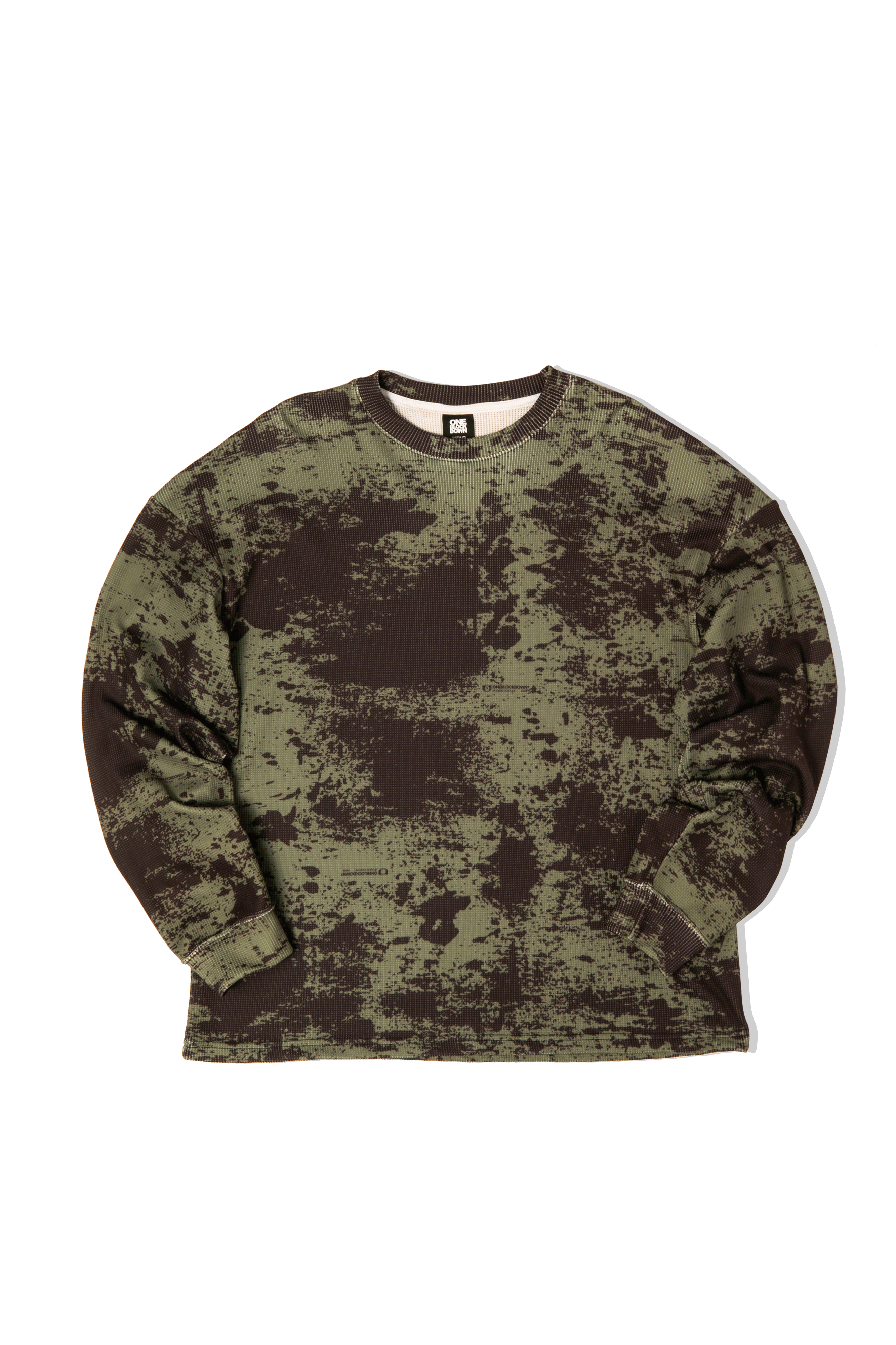 Woods Digi Camo Waffle Crewneck