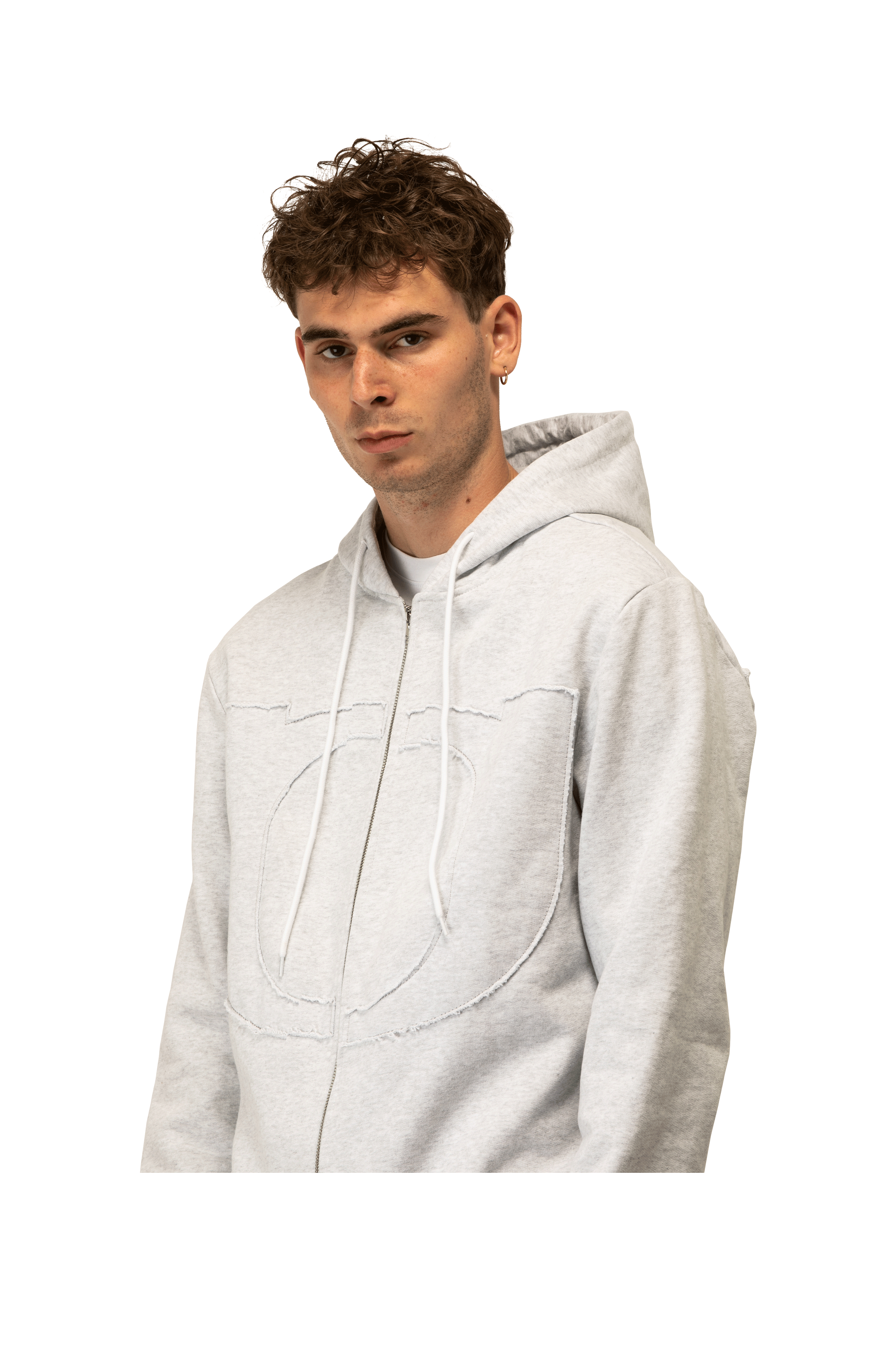 Stitched Logo Hoodie