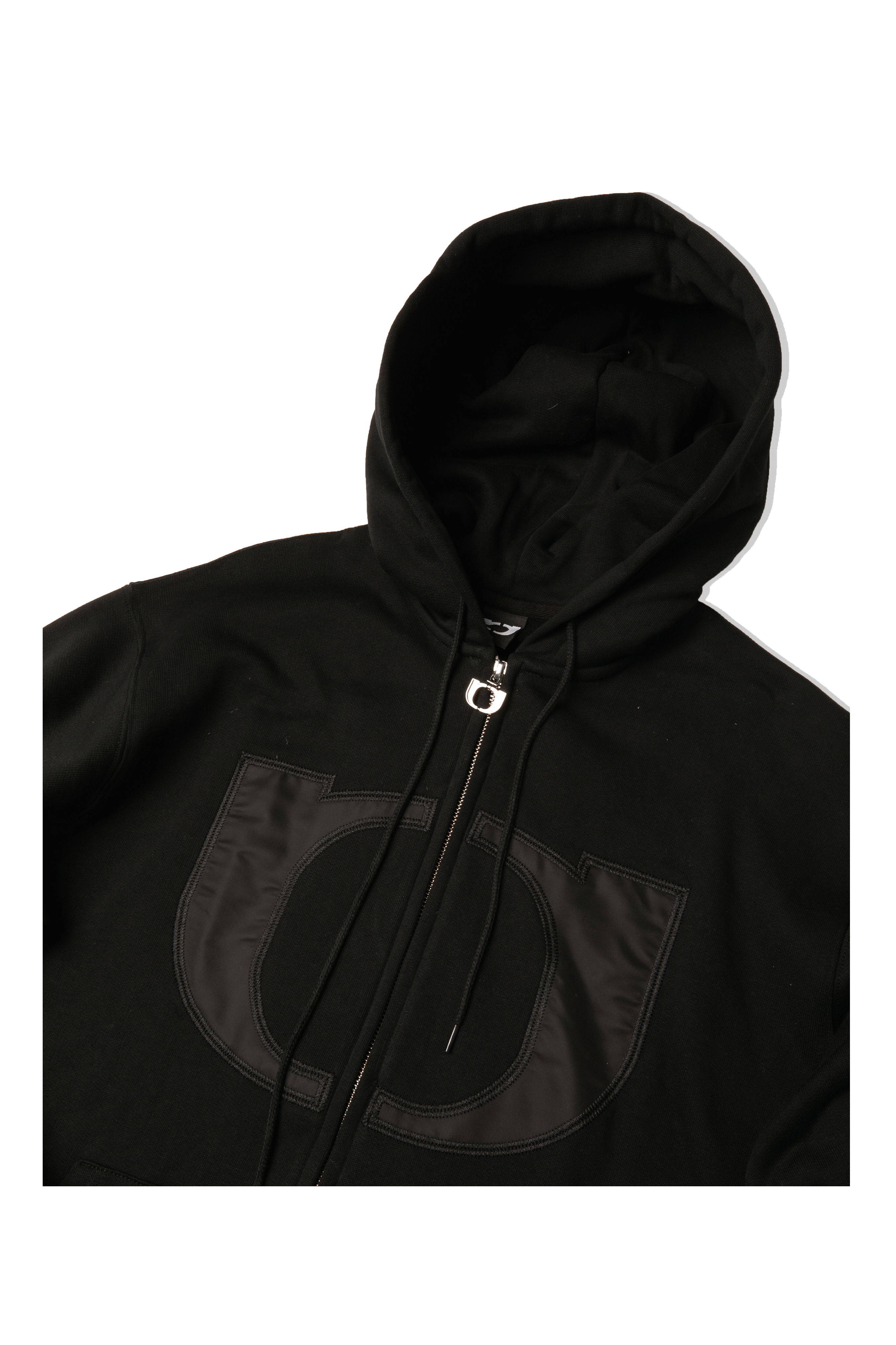 Embroidered Logo Hoodie Zip