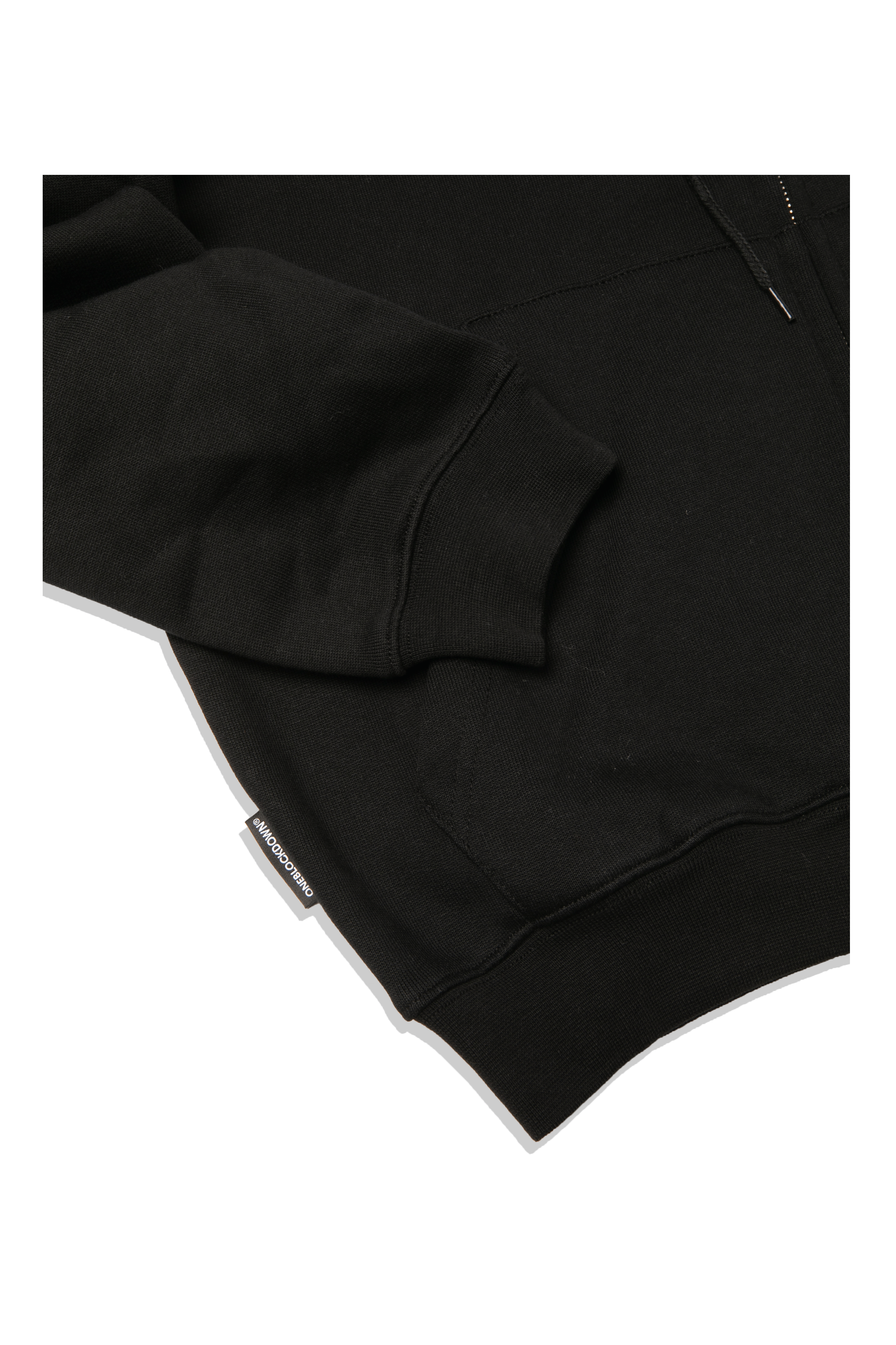 Embroidered Logo Hoodie Zip