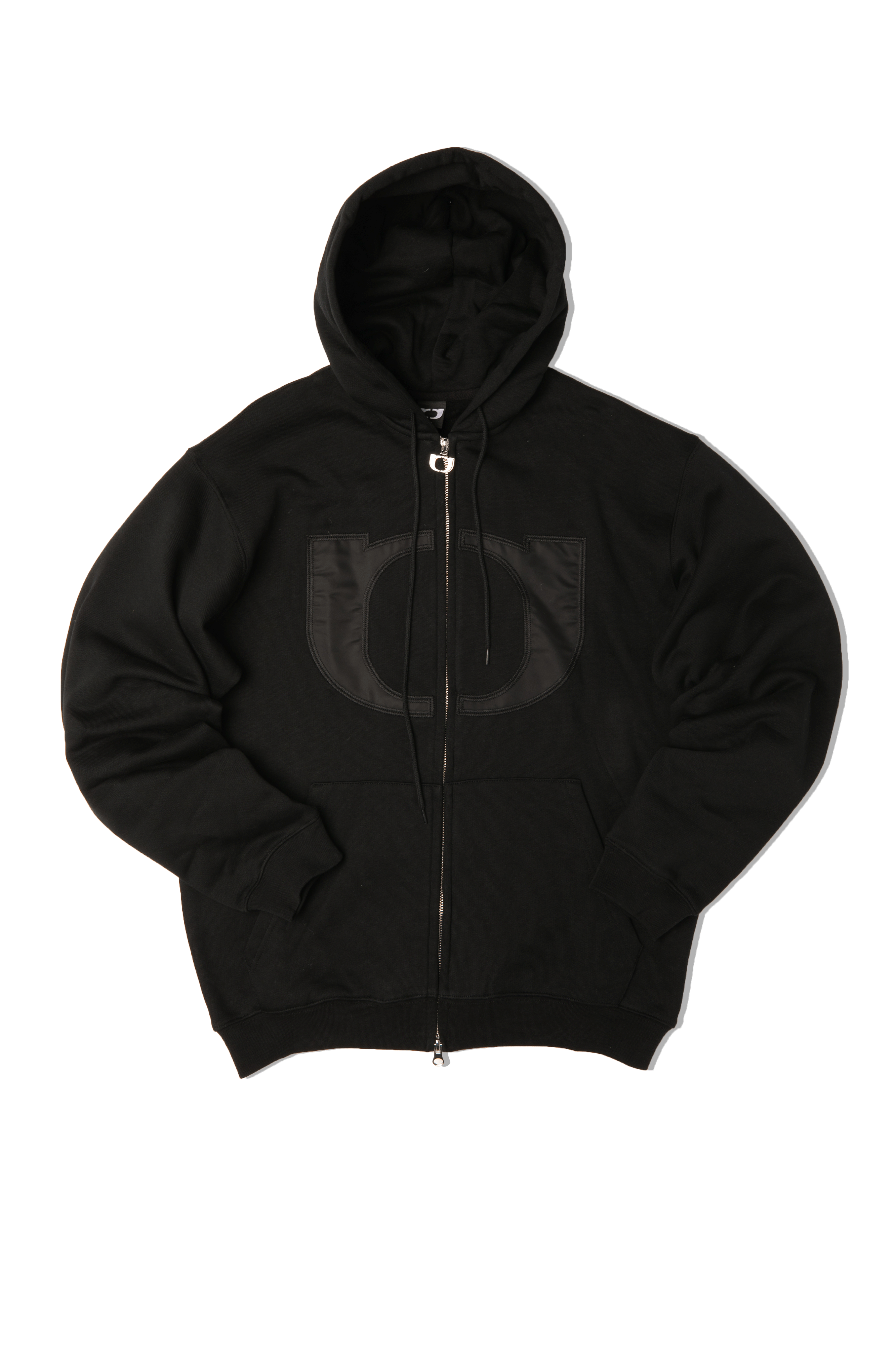 Embroidered Logo Hoodie Zip