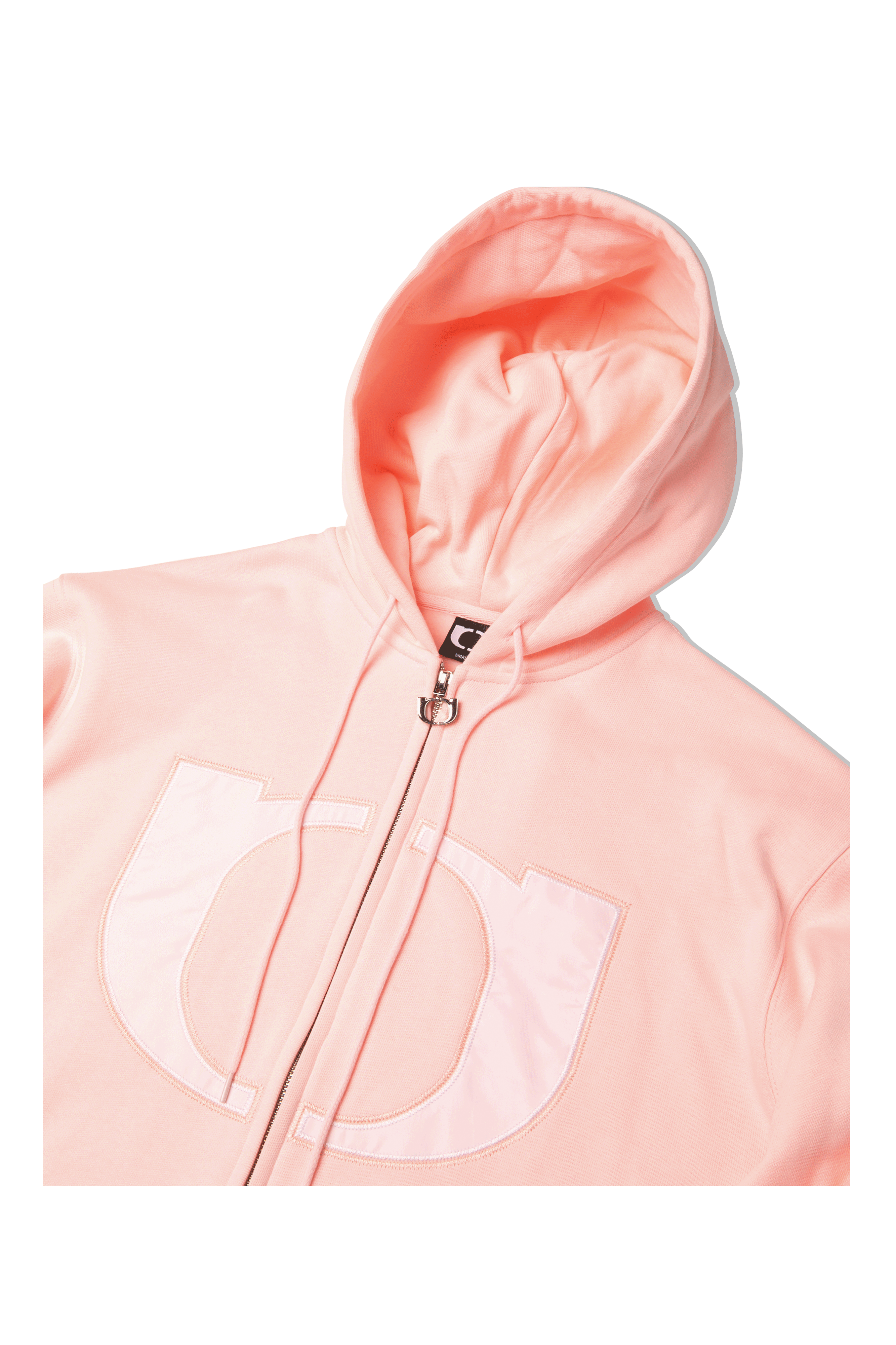 Embroidered Logo Hoodie Zip