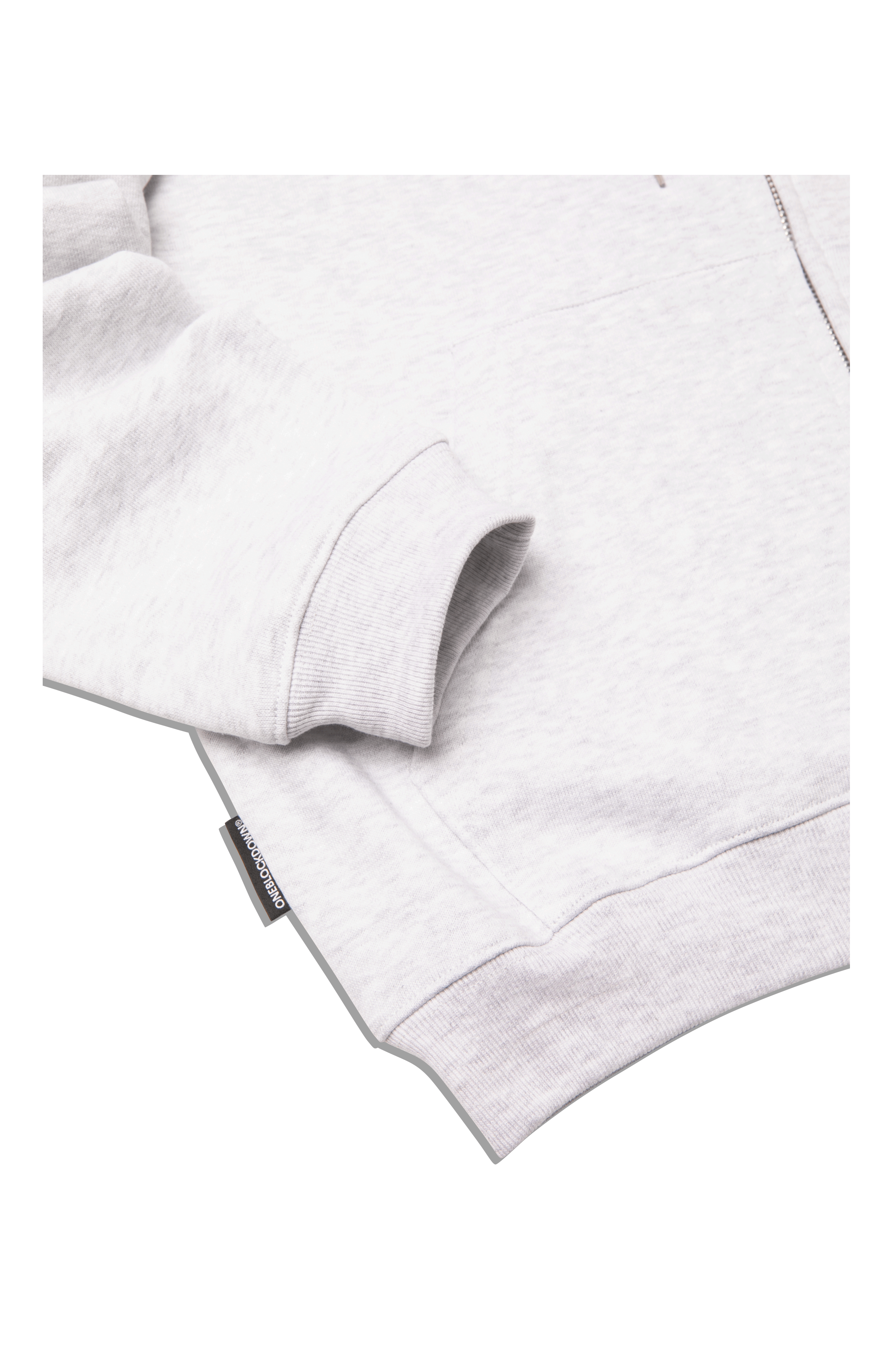 Embroidered Logo Hoodie Zip