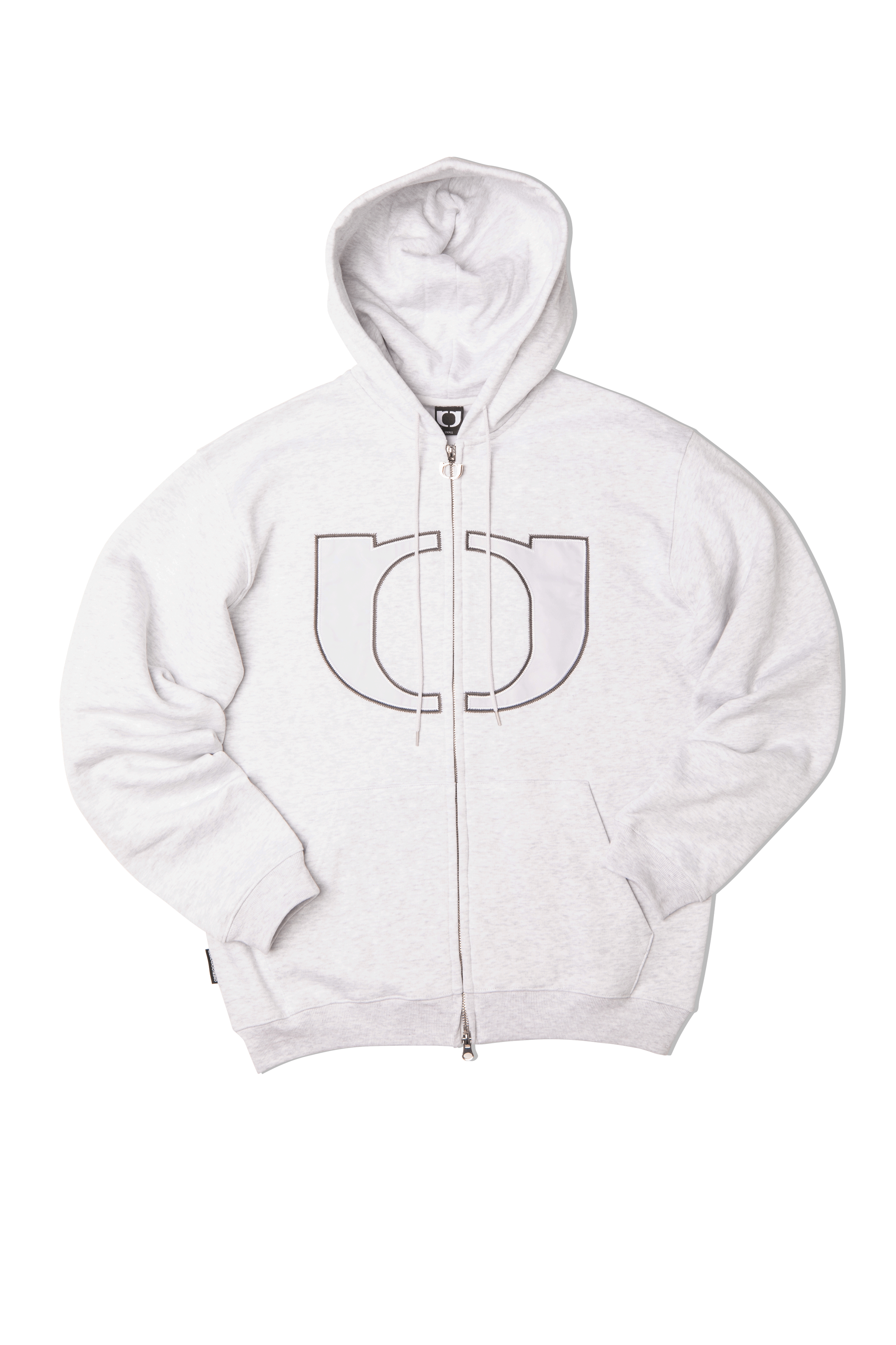 Embroidered Logo Hoodie Zip