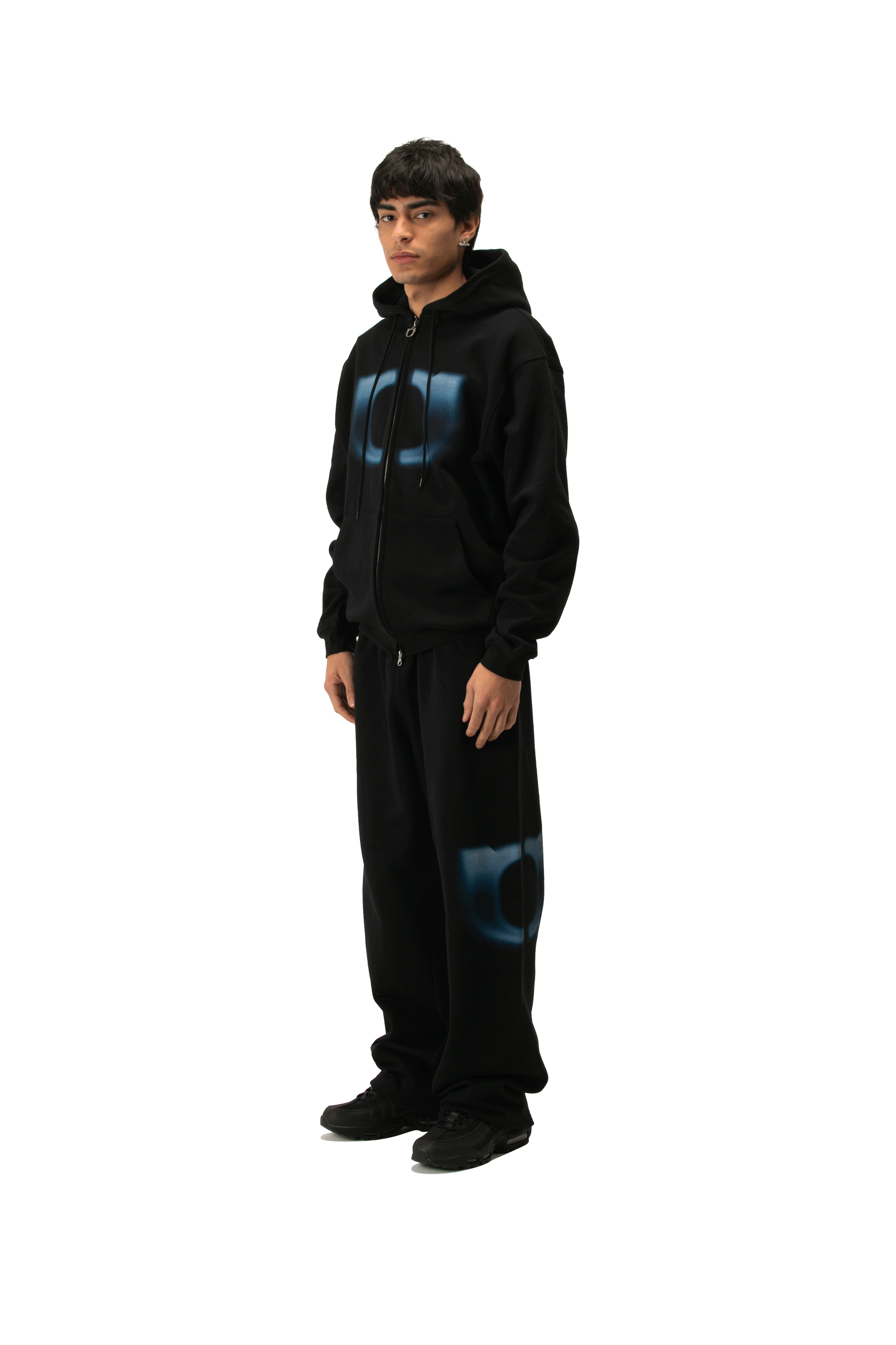 Faded Logo Hoodie Zip