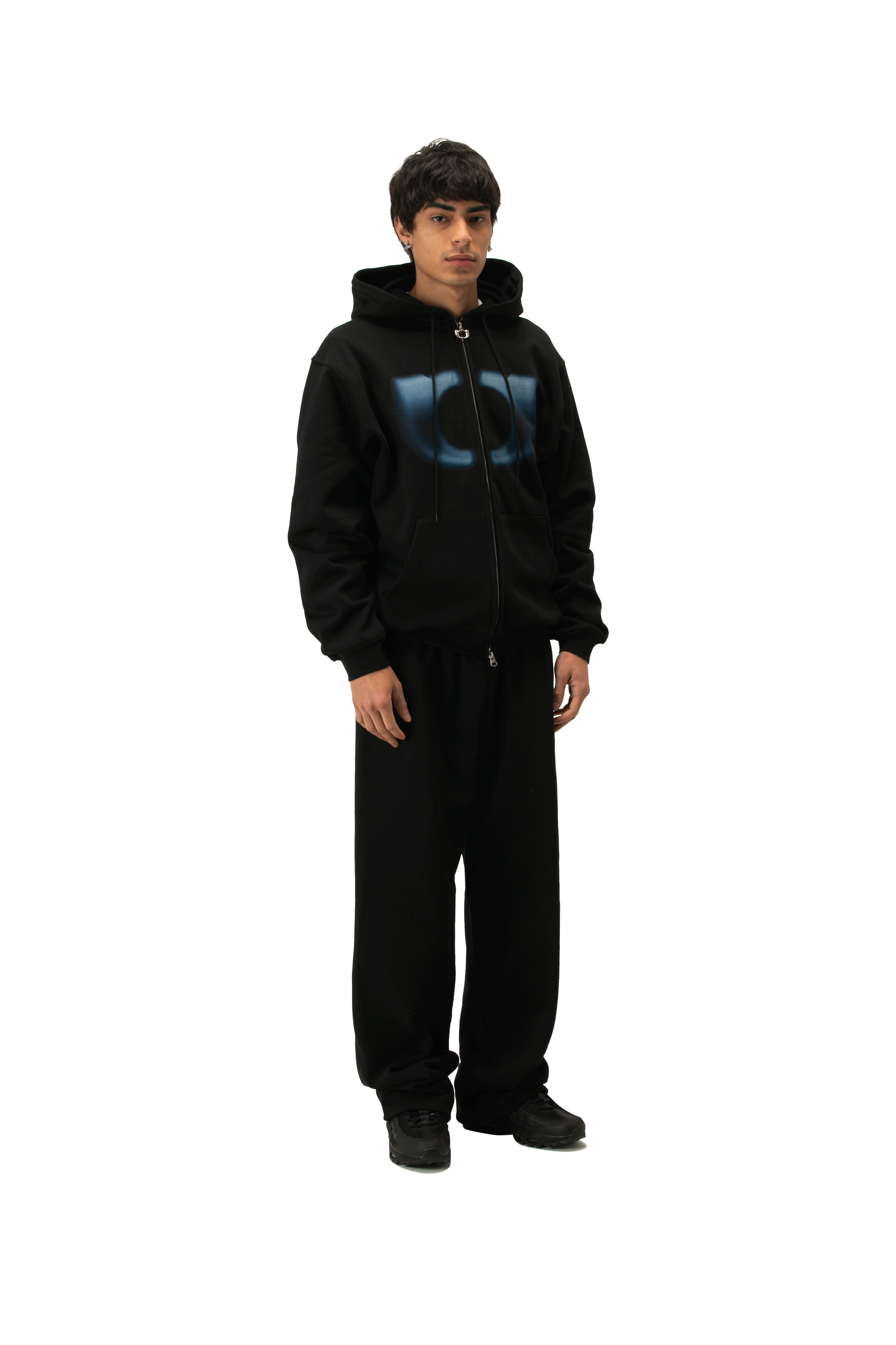 Faded Logo Hoodie Zip