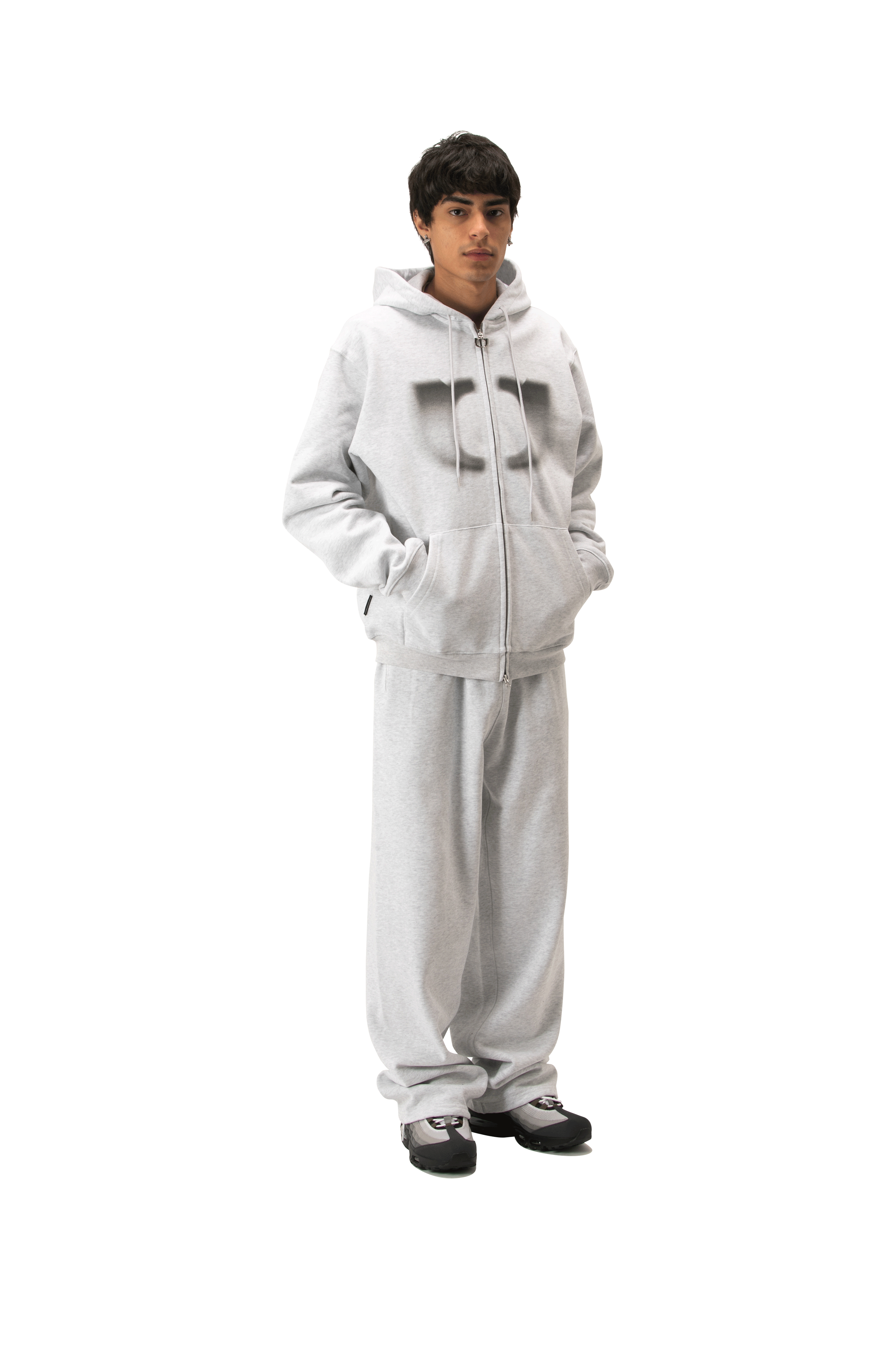 Faded Logo Hoodie Zip