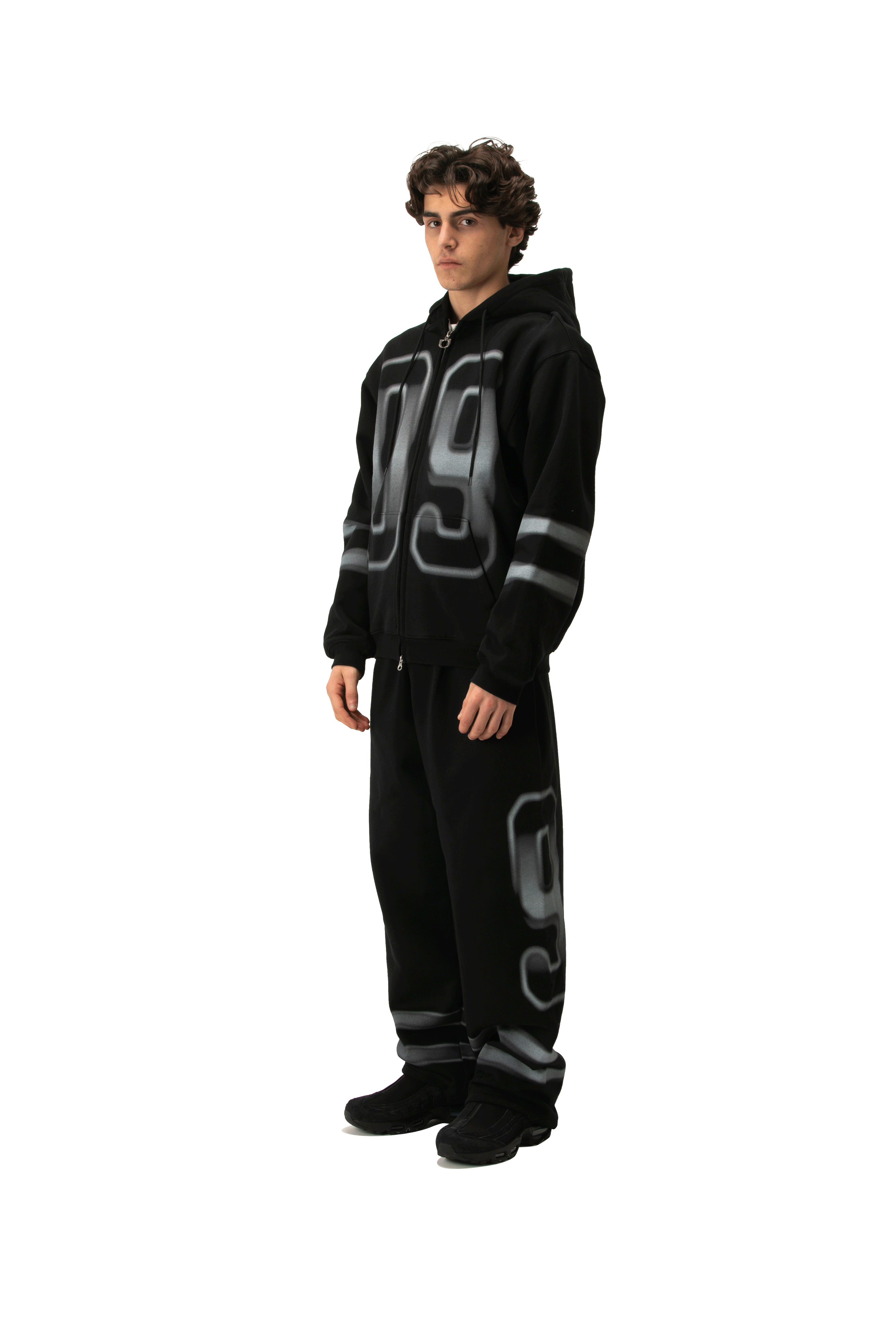 Hockey Helmet Zip-Up Hoodie