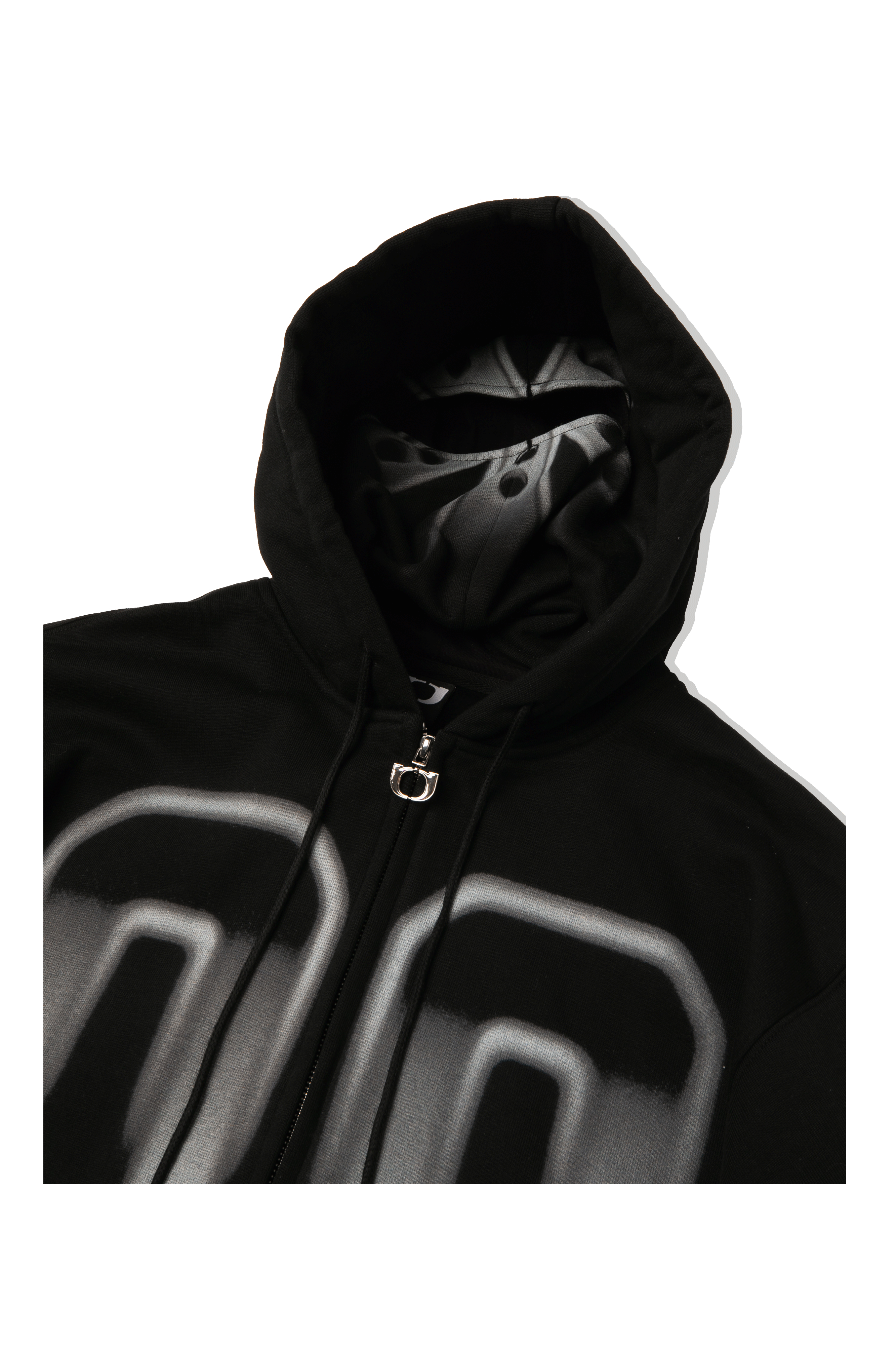 Hockey Helmet Zip-Up Hoodie
