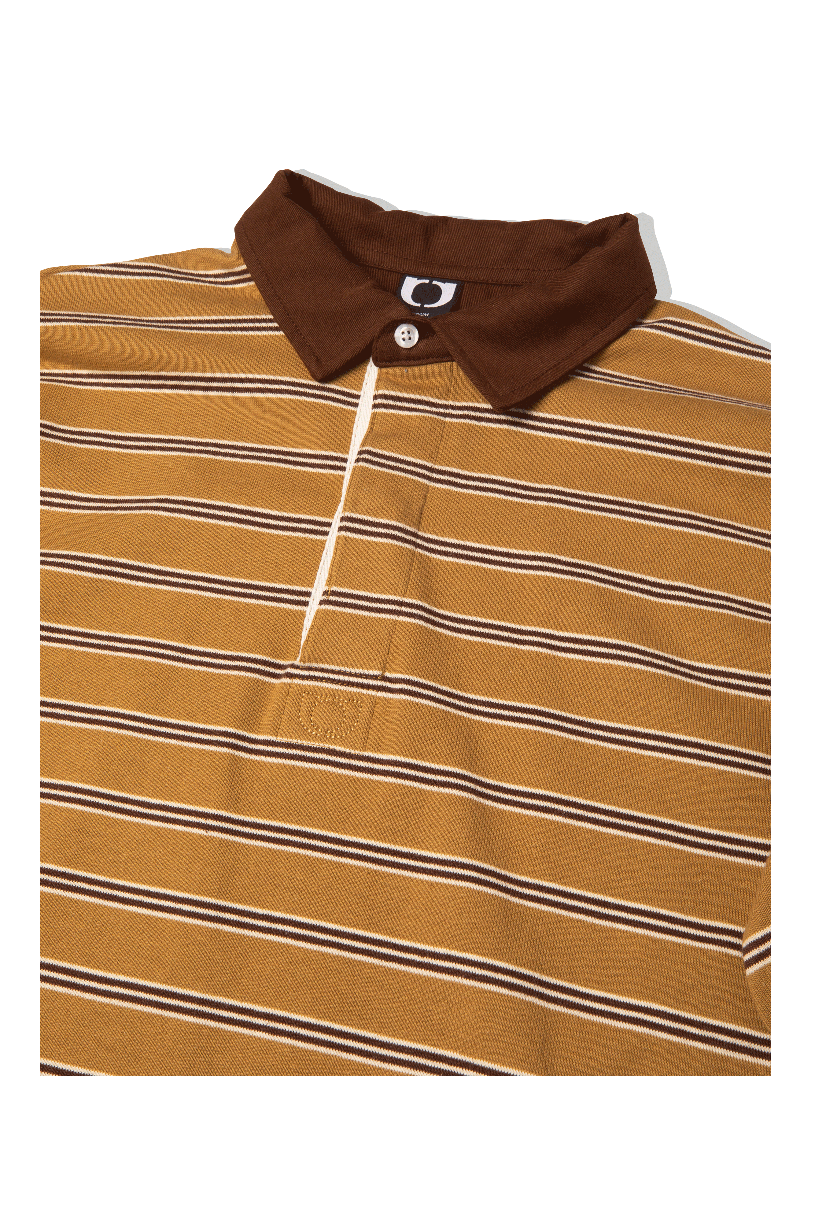 Link Logo Striped Polo