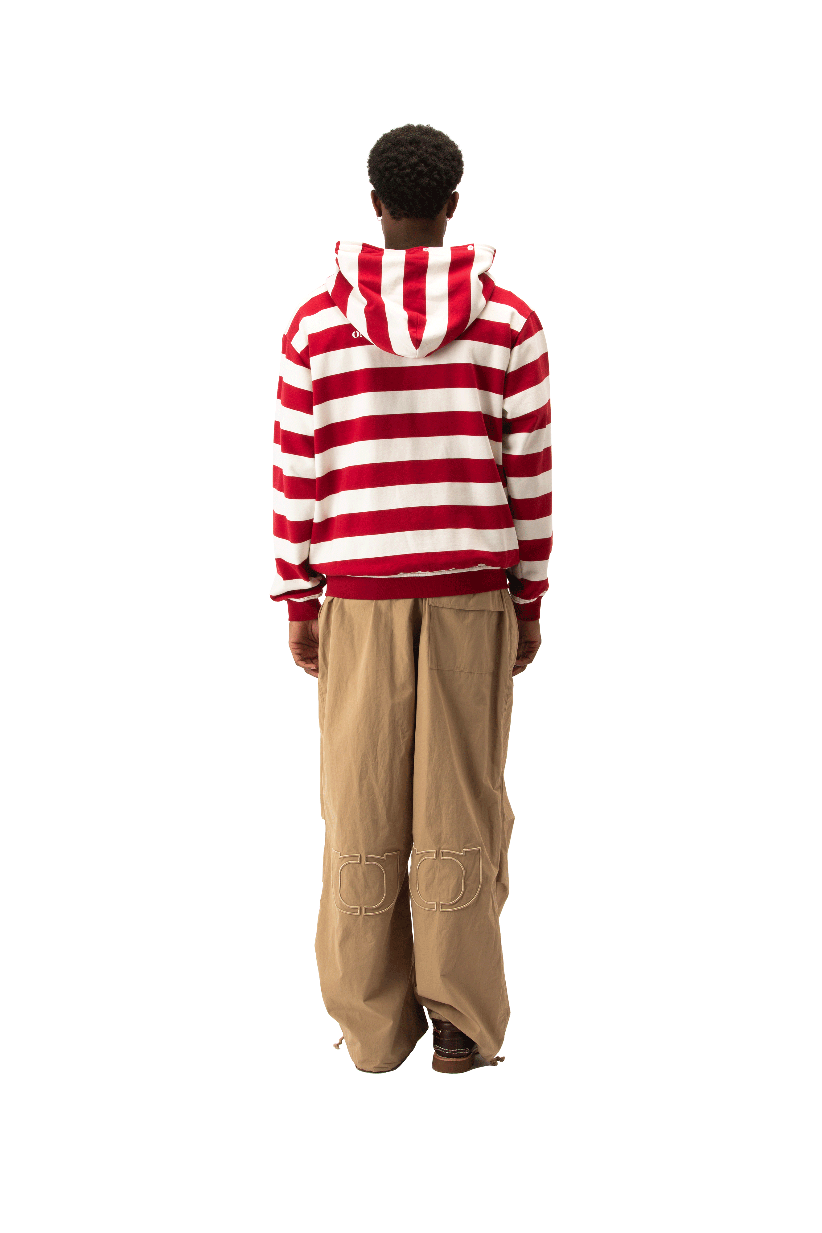 Button Up Zip-Up Sweatshirt