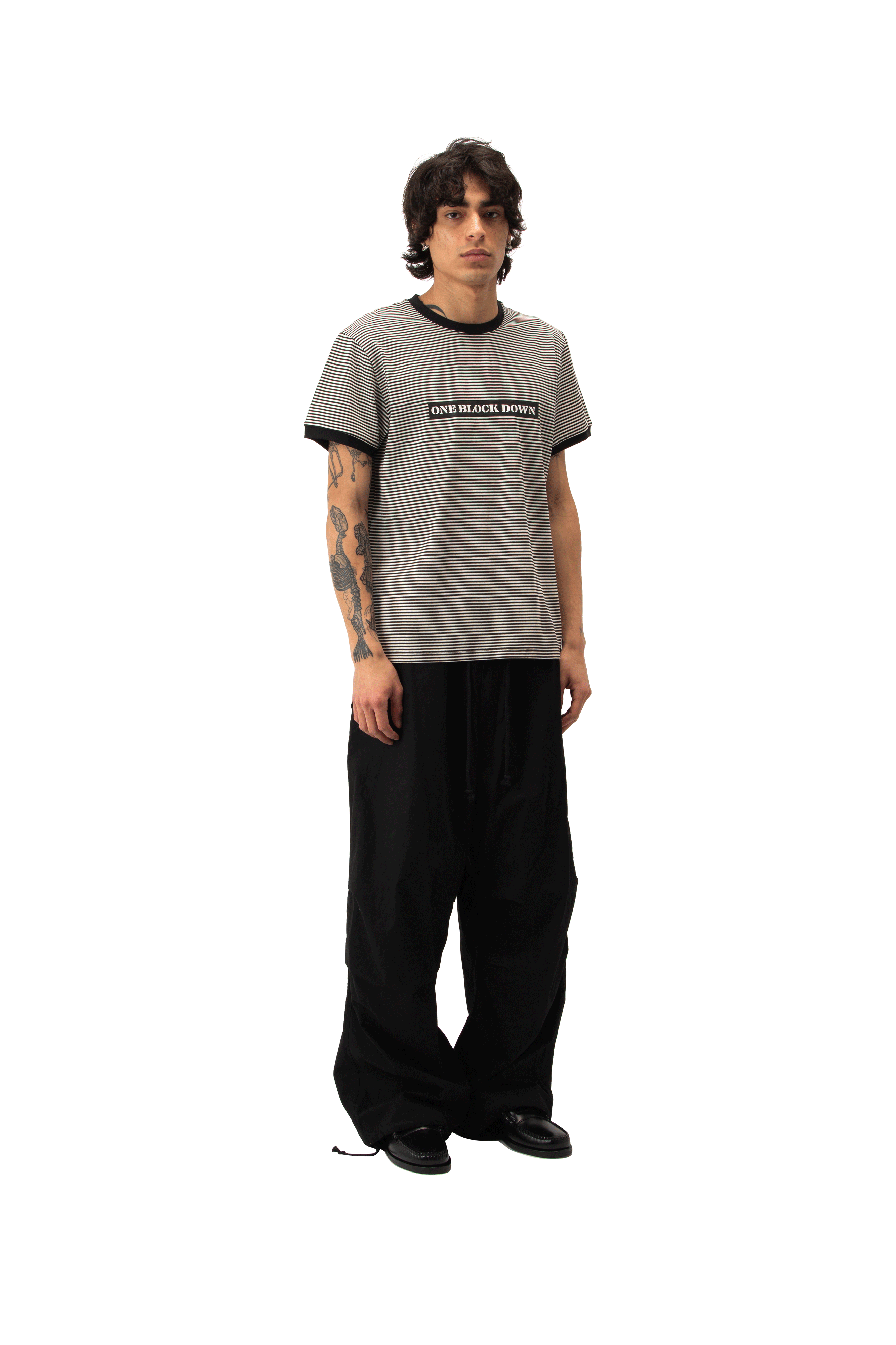 Jacquard Stripes Tee