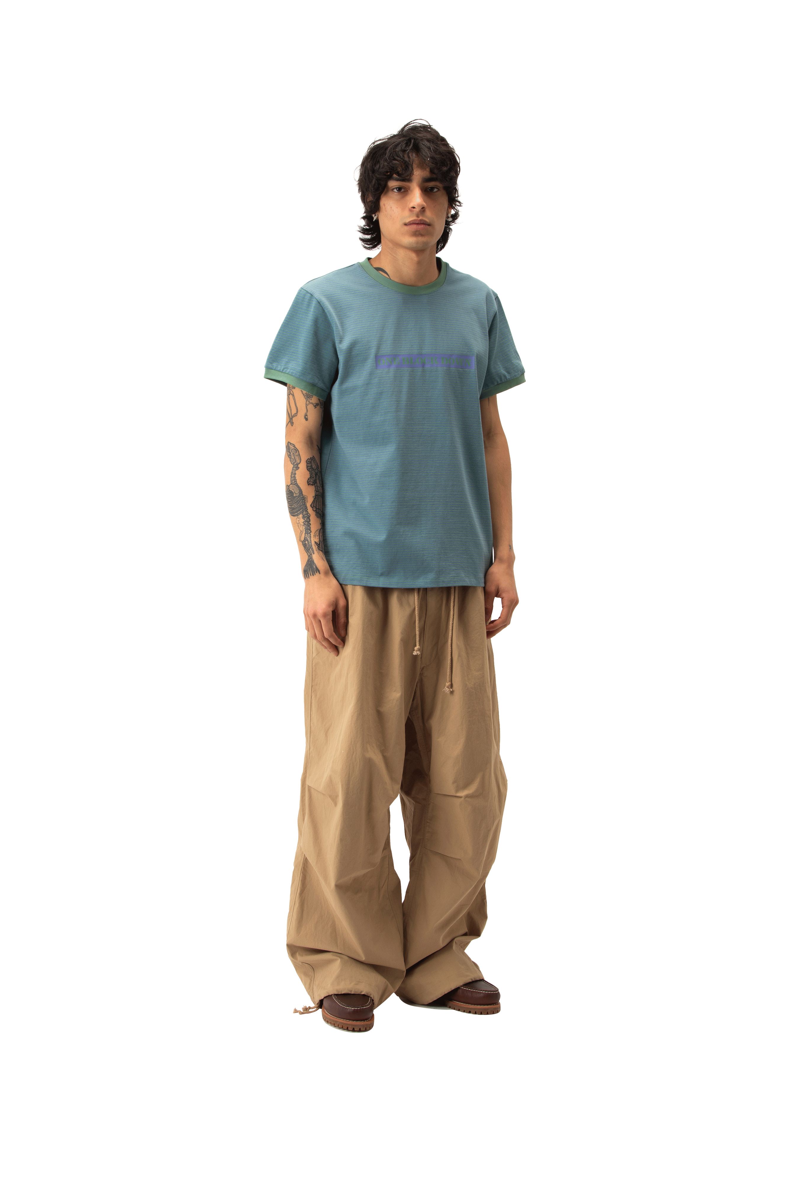 Jacquard Stripes Tee