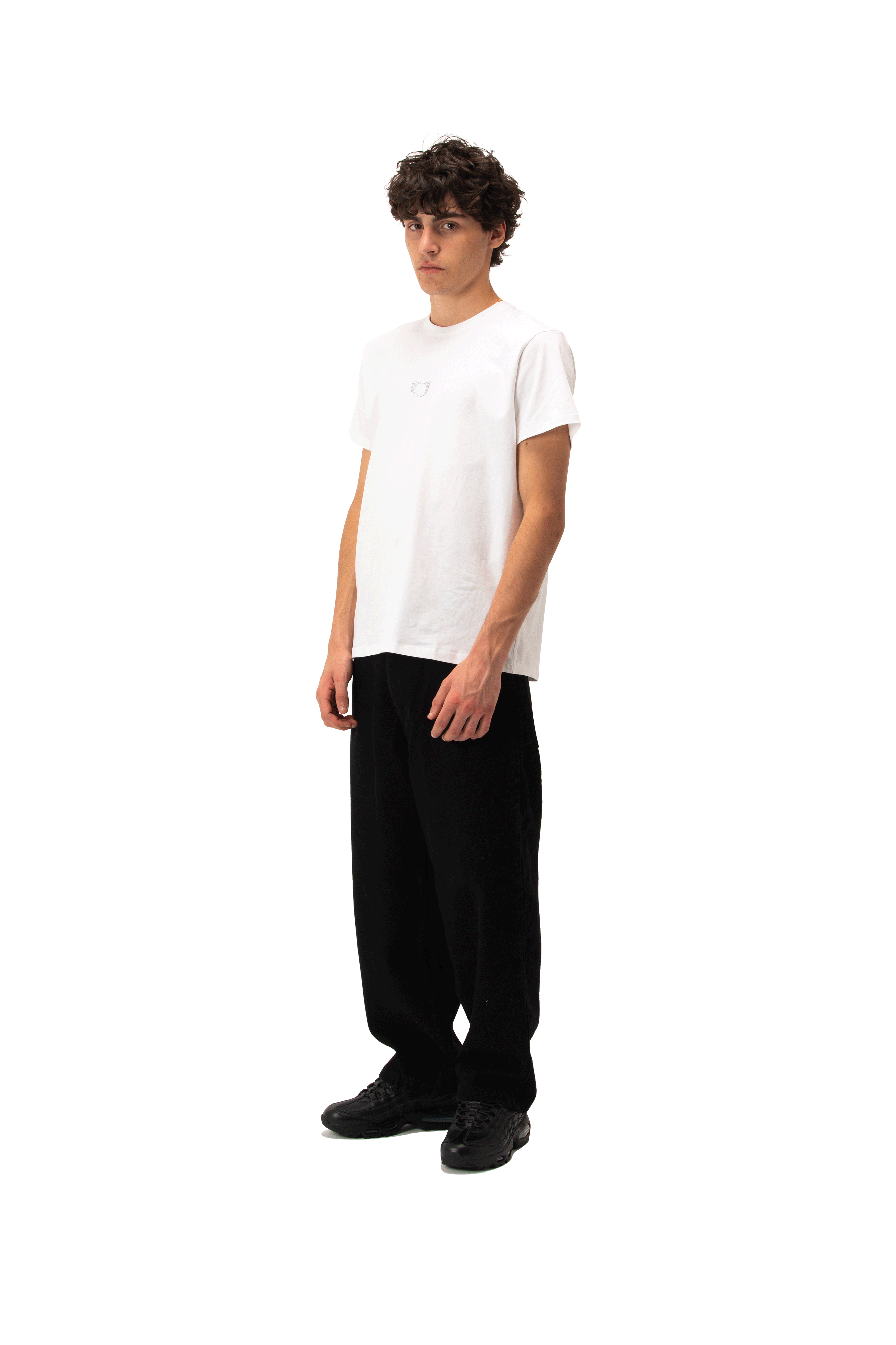Rhinestones Link Slim Fit Tee
