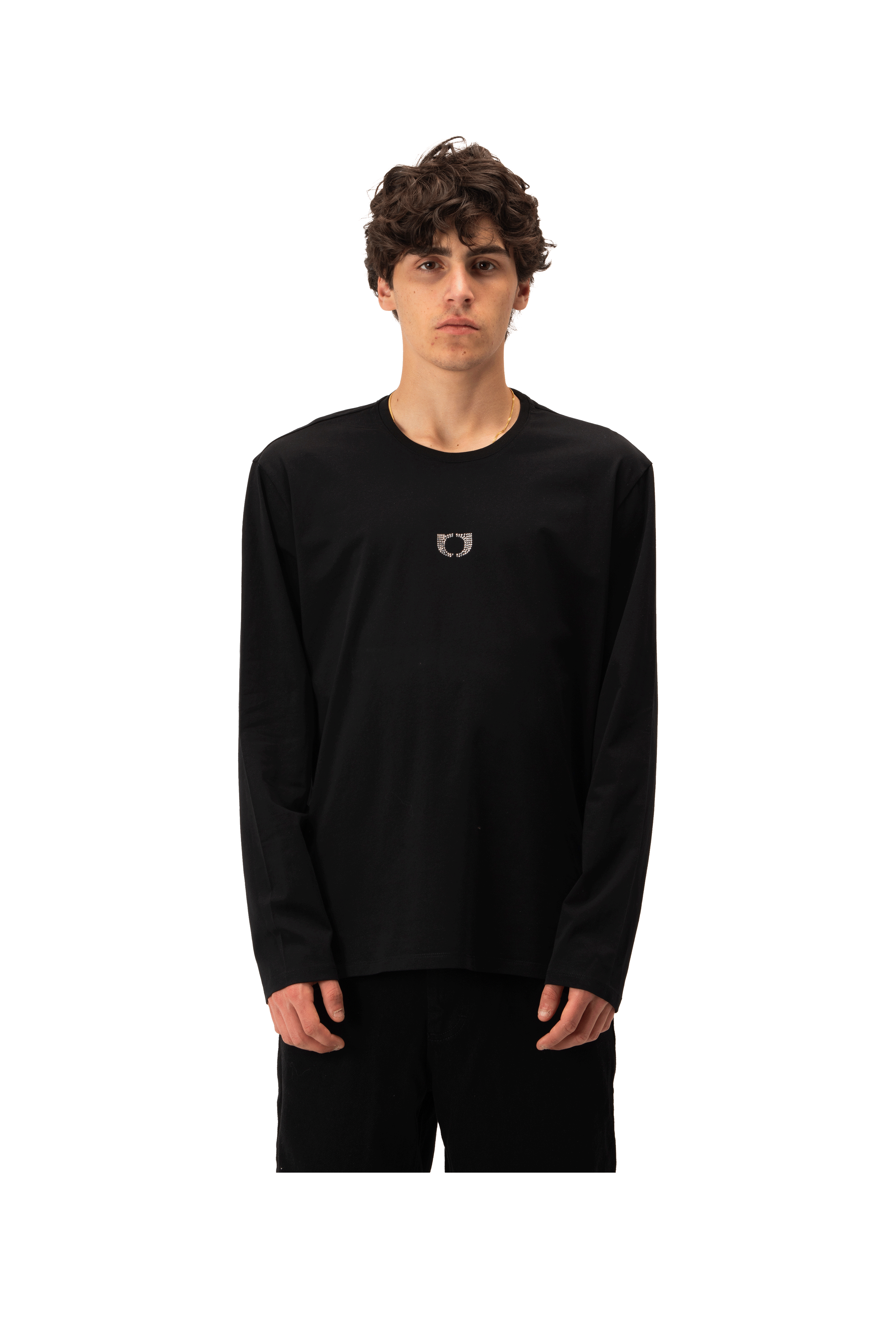 Rhinestones Link Longsleeve Tee