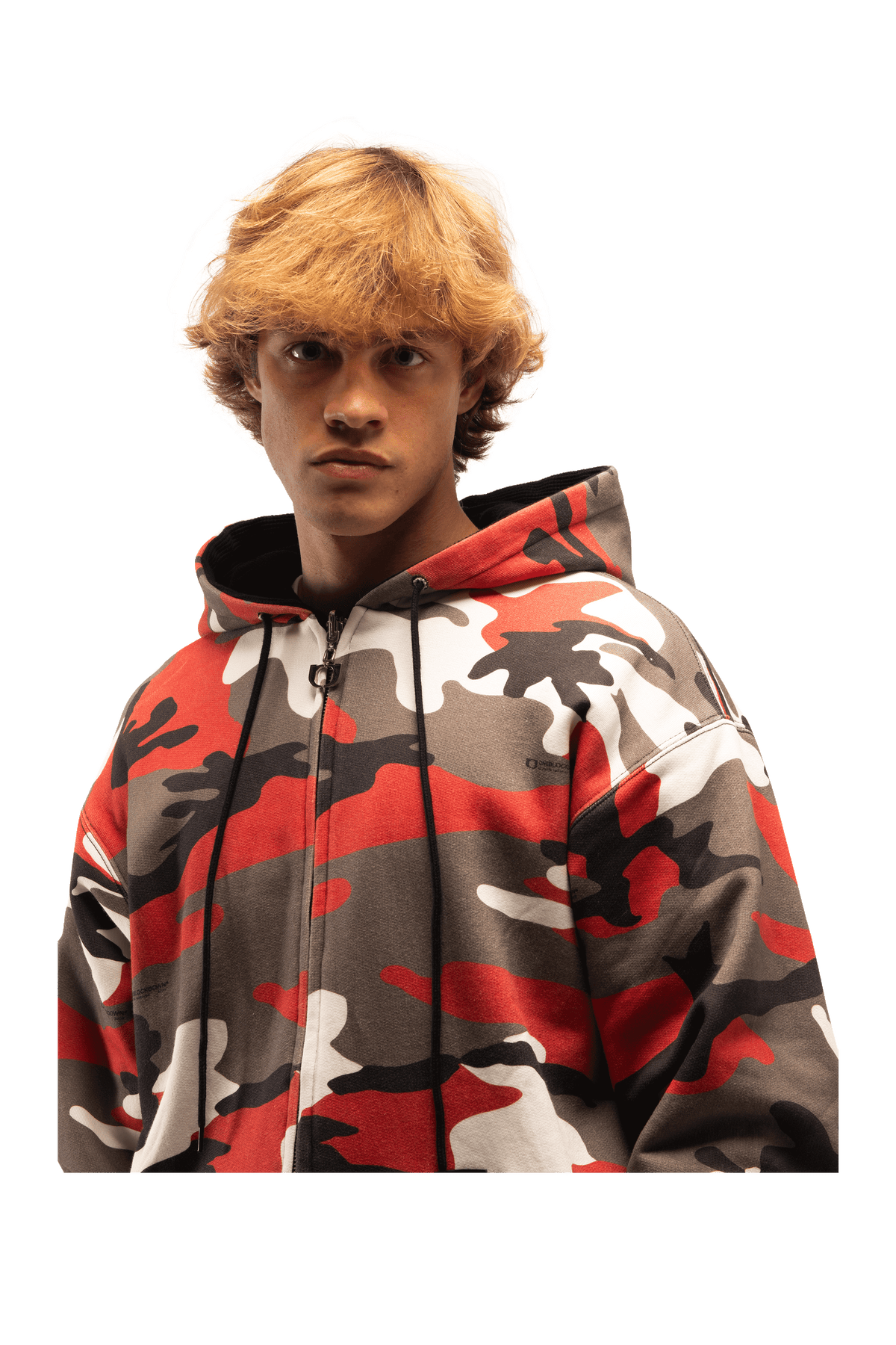 Camo Fleece Hoodie
