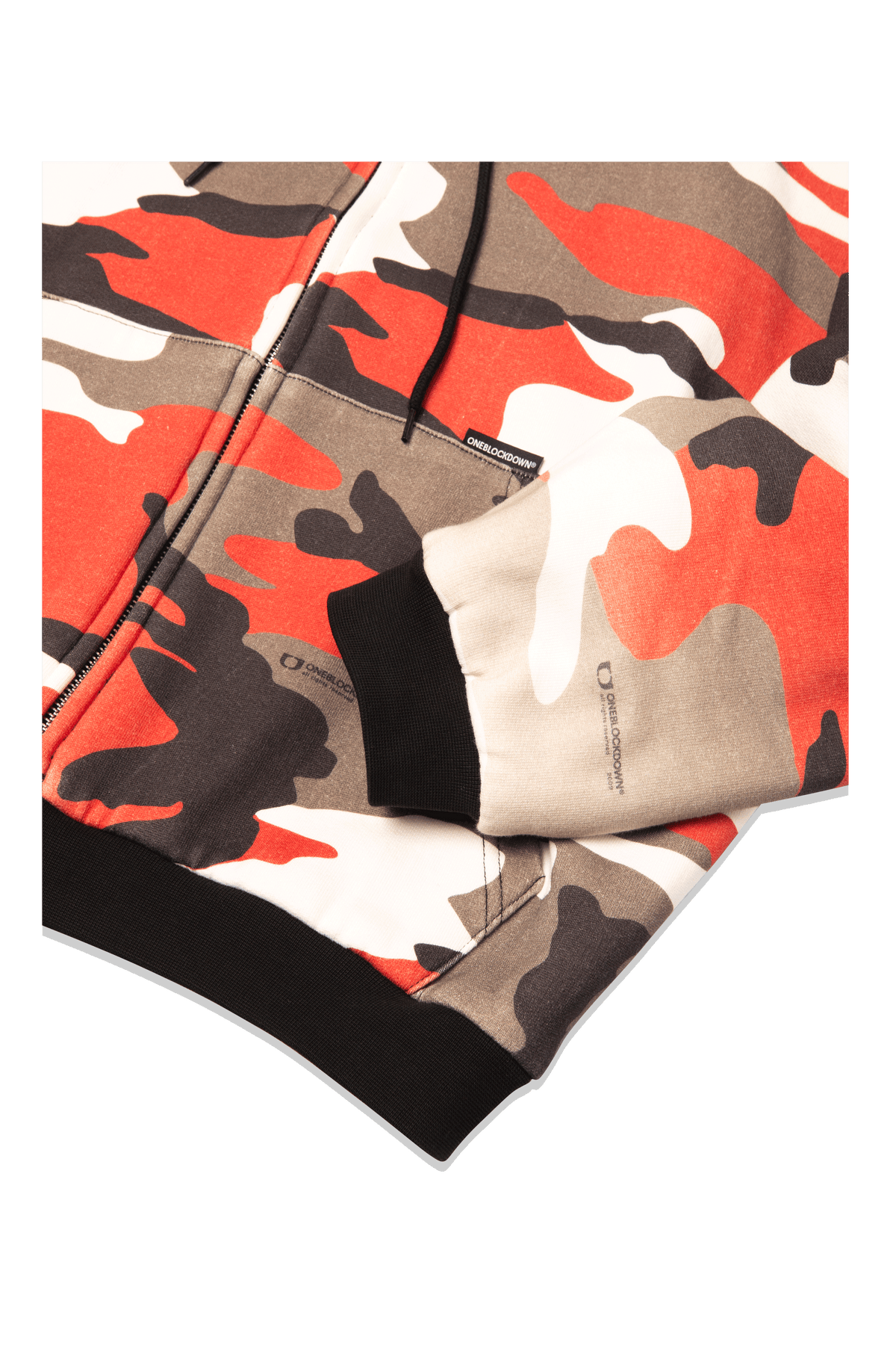 Camo Fleece Hoodie