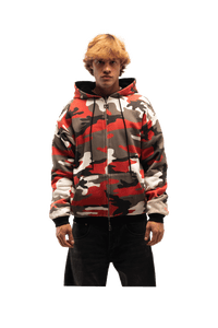Camo Fleece Hoodie