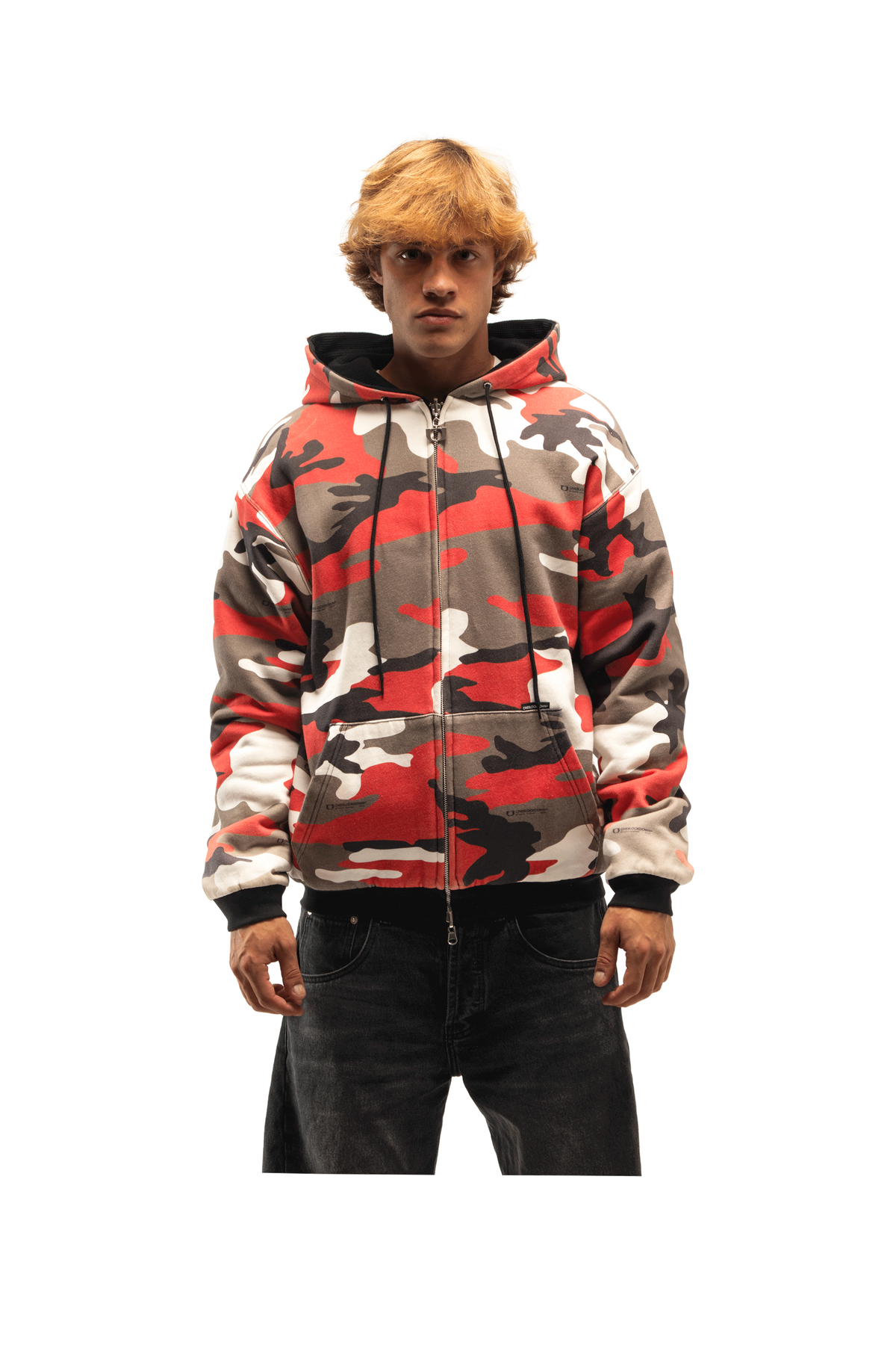 Camo Fleece Hoodie
