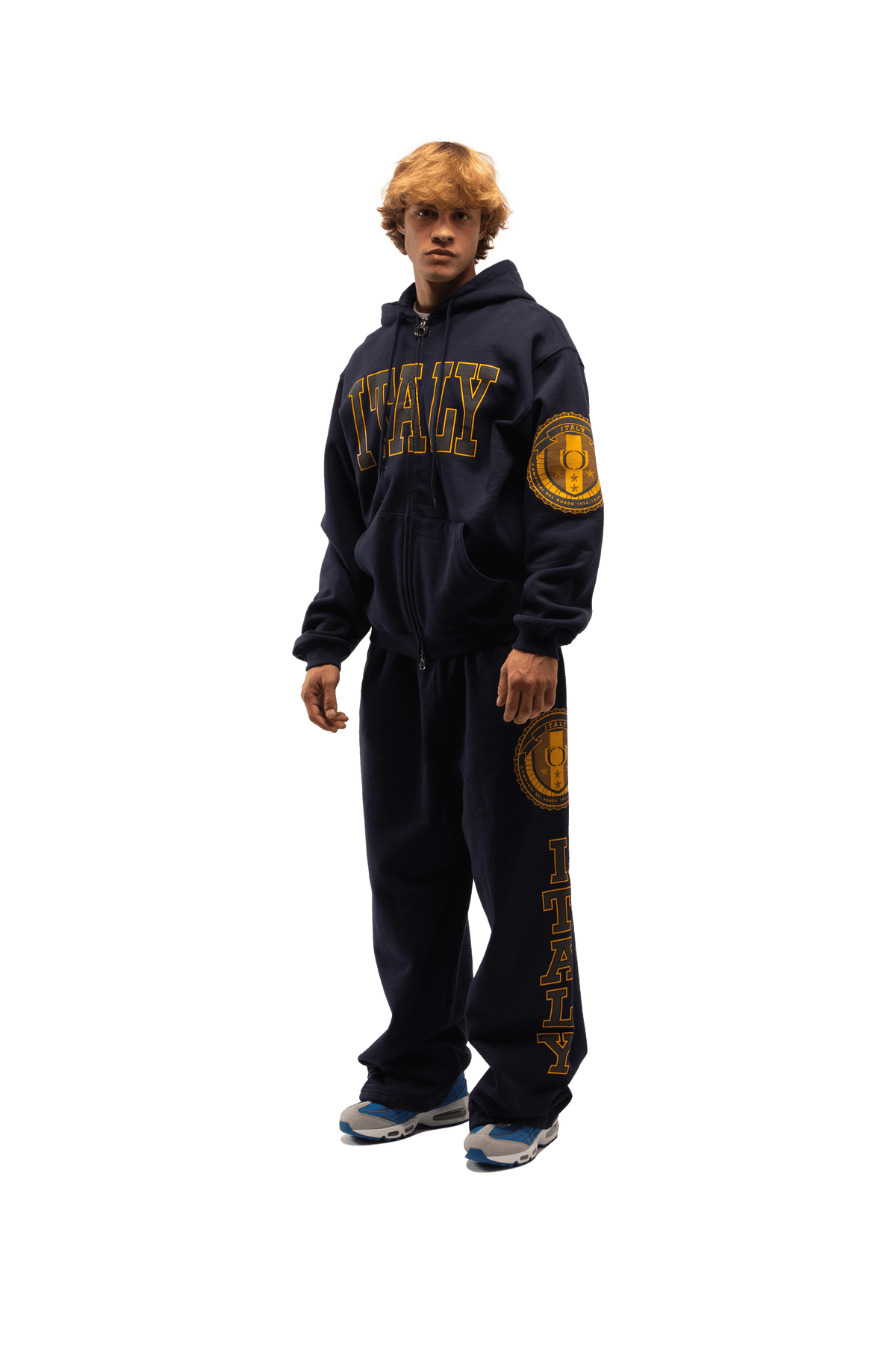 Italy Zip-Up Hoodie