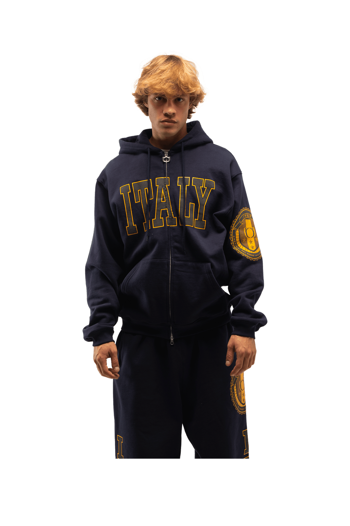 Italy Zip-Up Hoodie