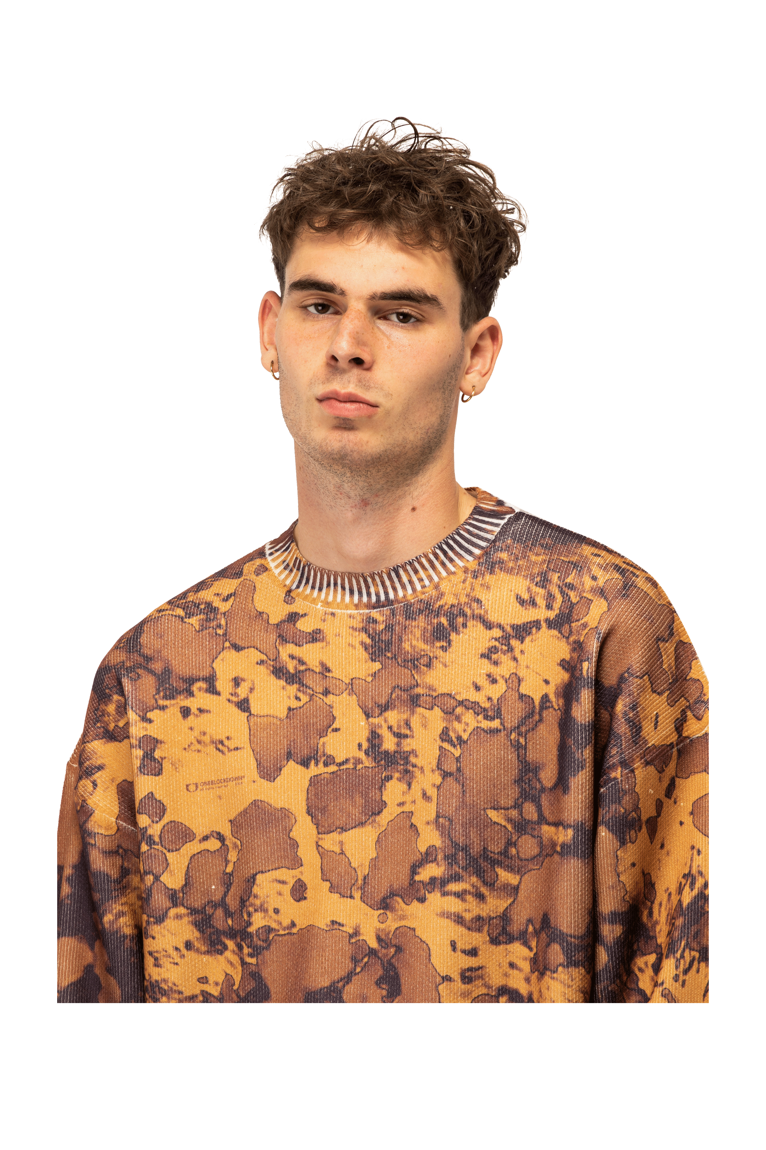 Liquid Camo Knitted Crewneck