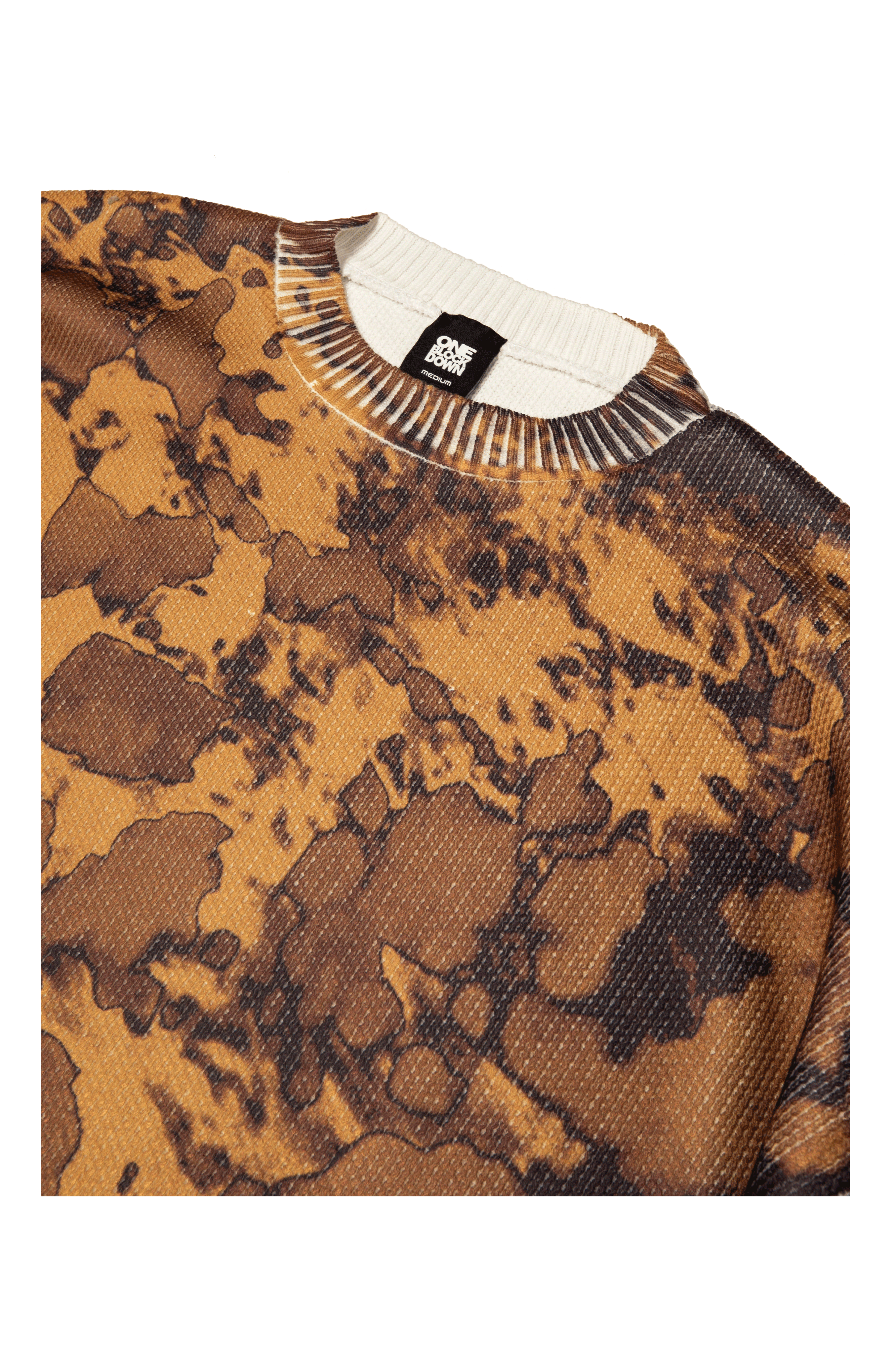 Liquid Camo Knitted Crewneck