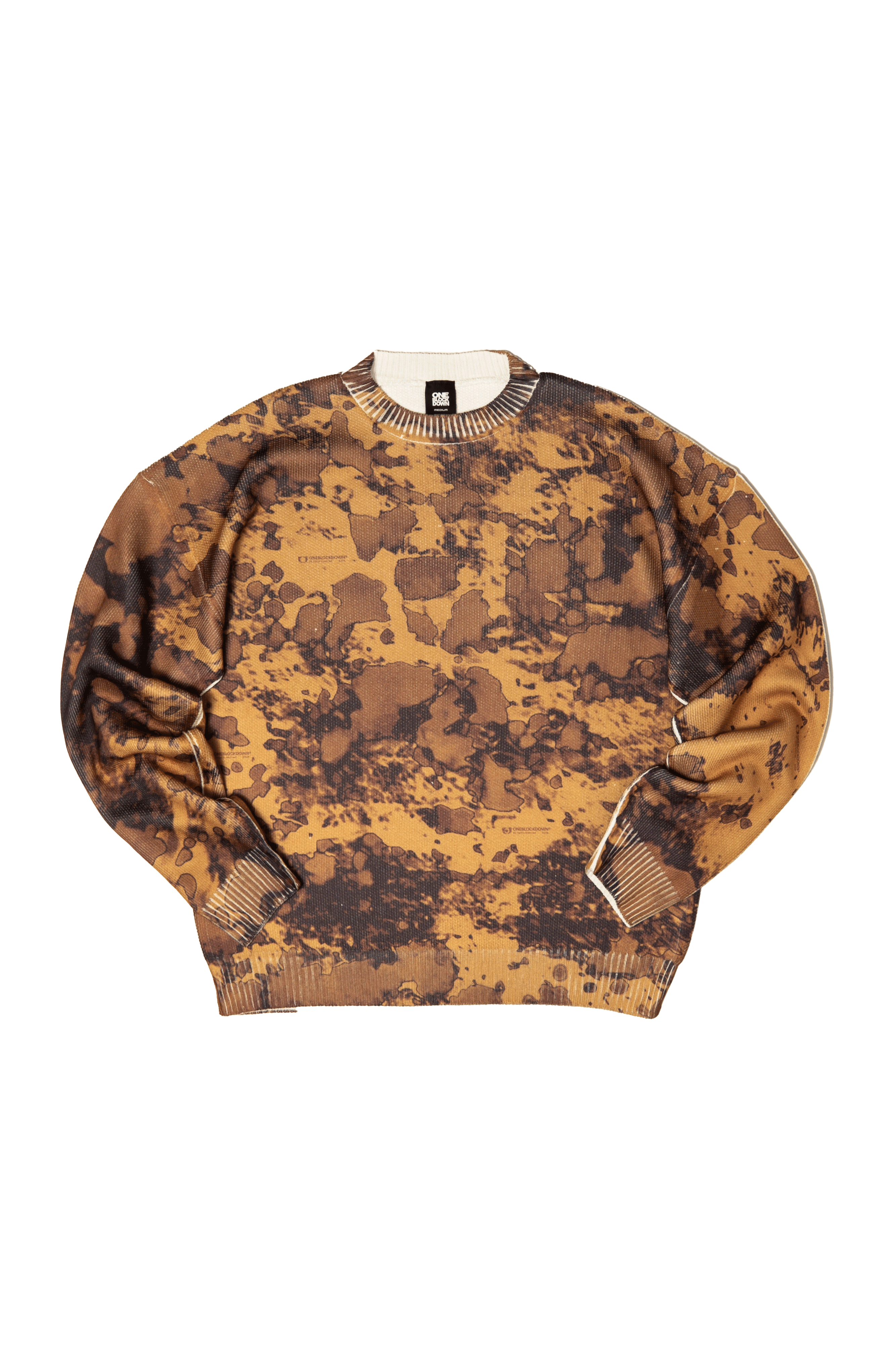 Liquid Camo Knitted Crewneck