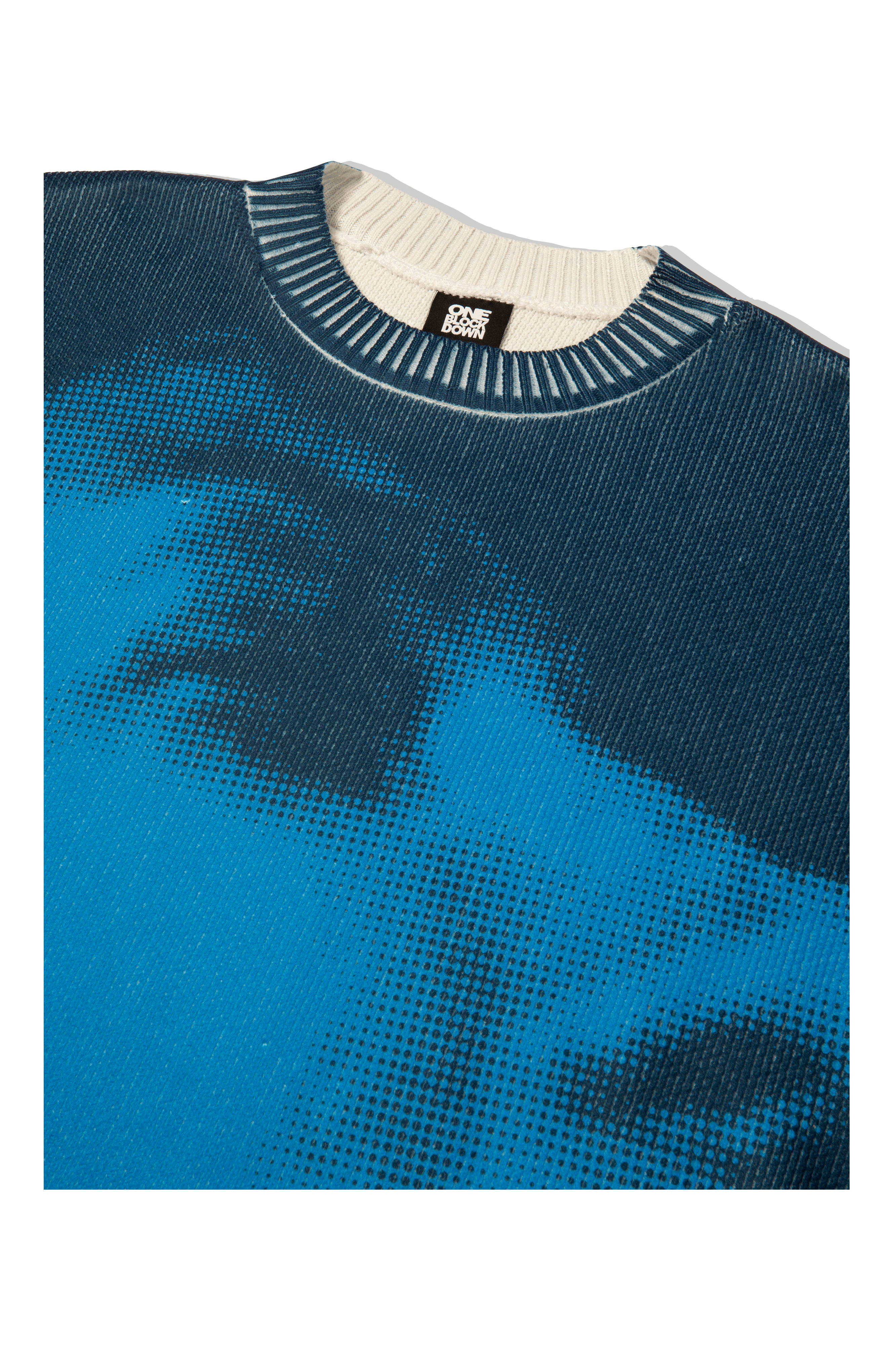 Face Knitted Crewneck