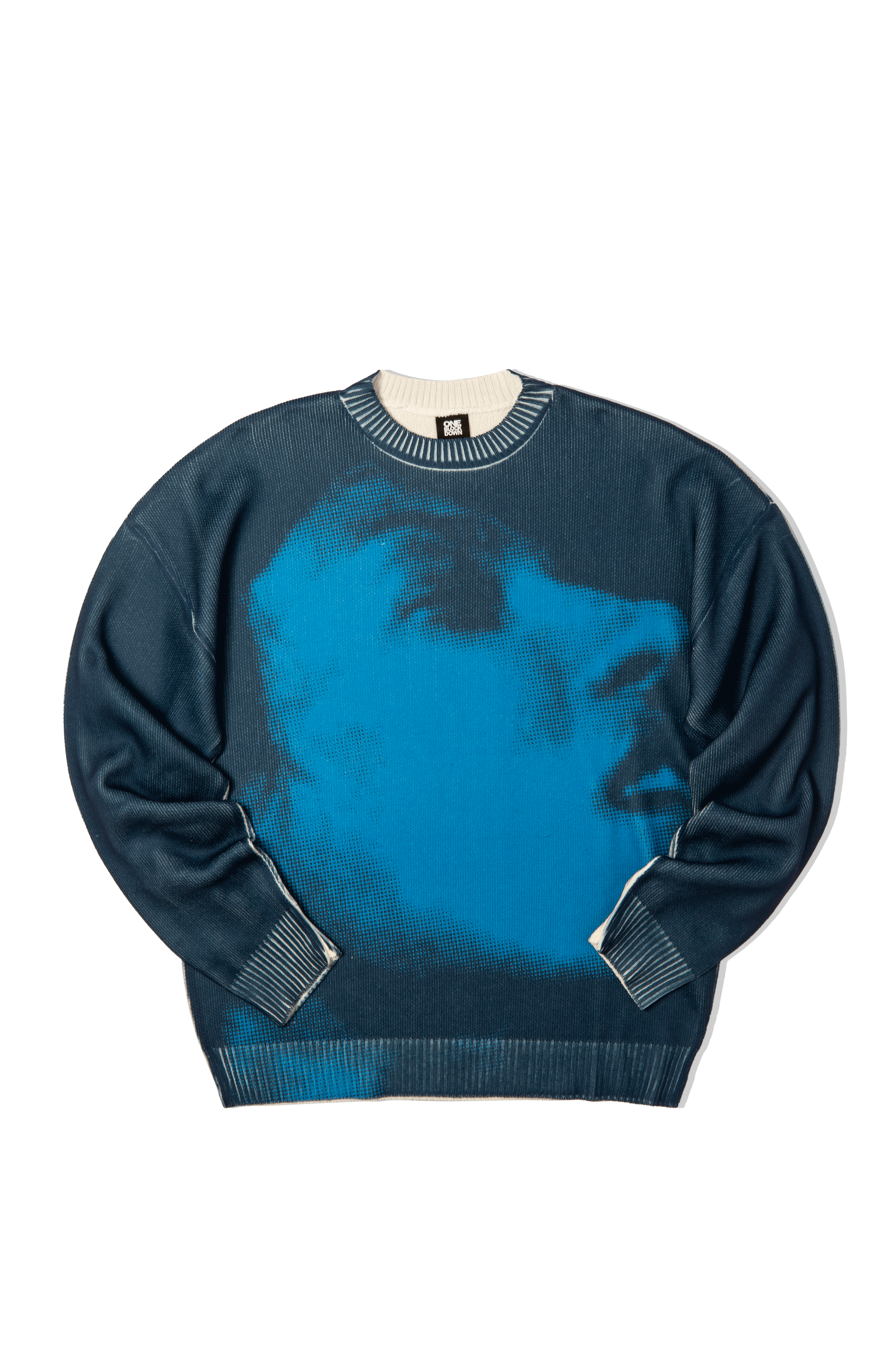 Face Knitted Crewneck