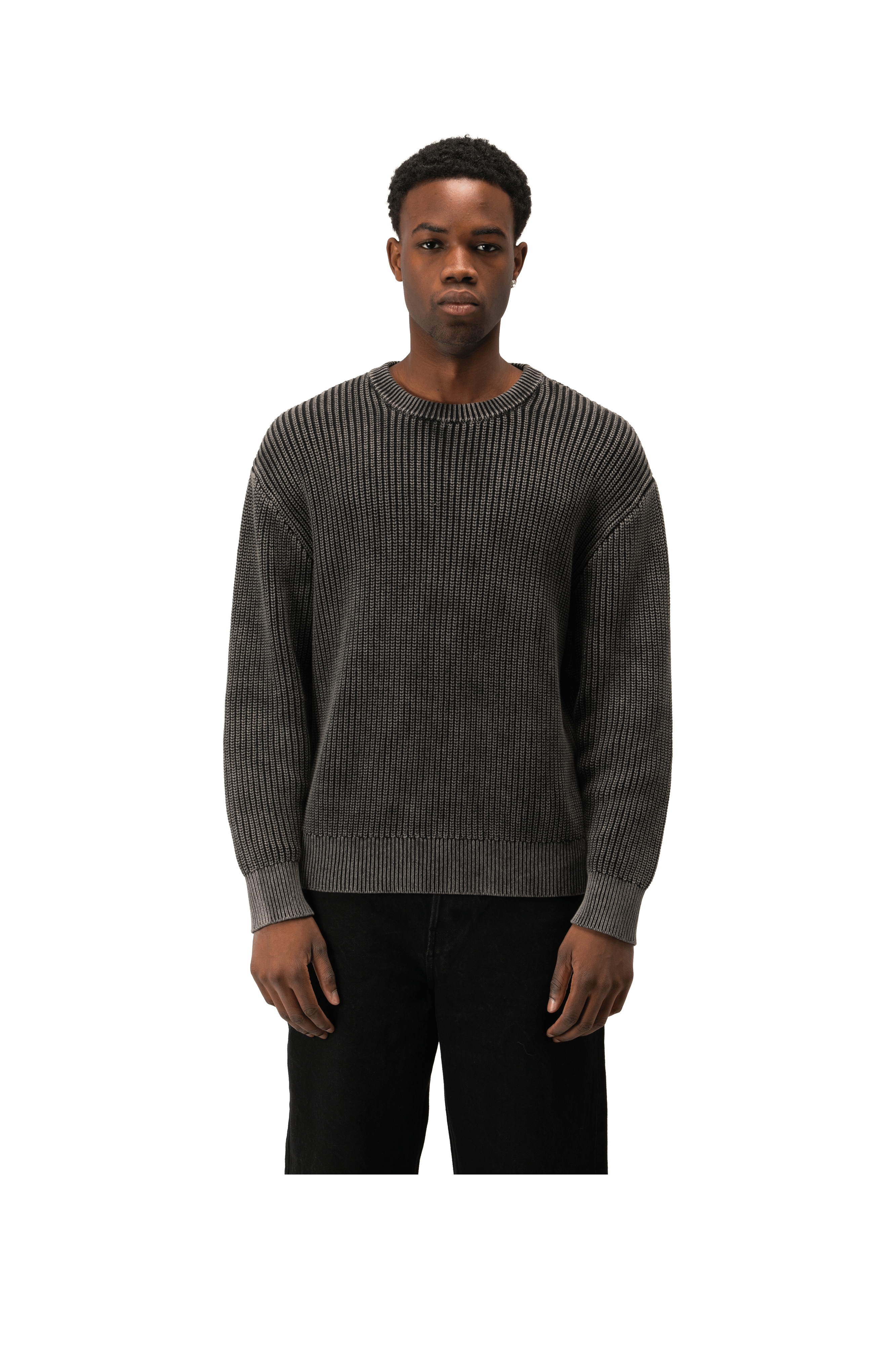 Acid Wash Crewneck