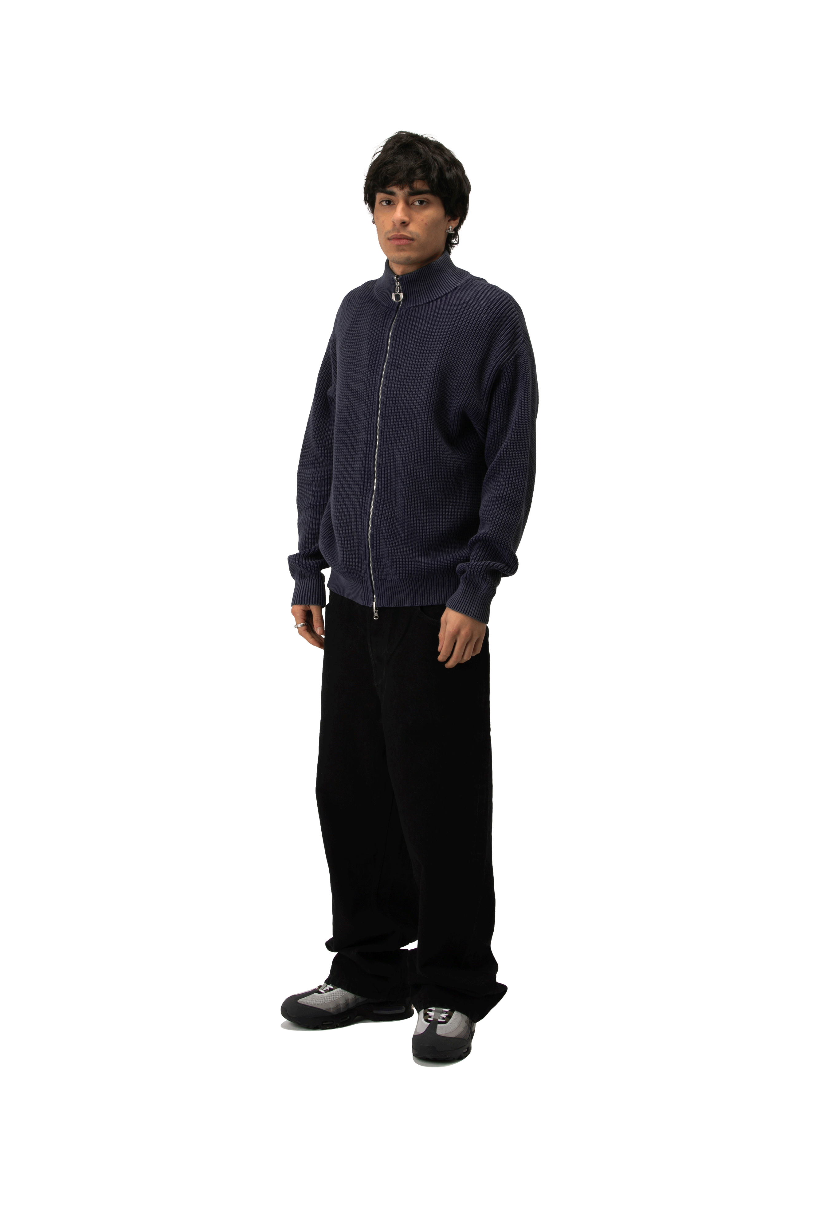 Reversible Zip-Up Acid Wash