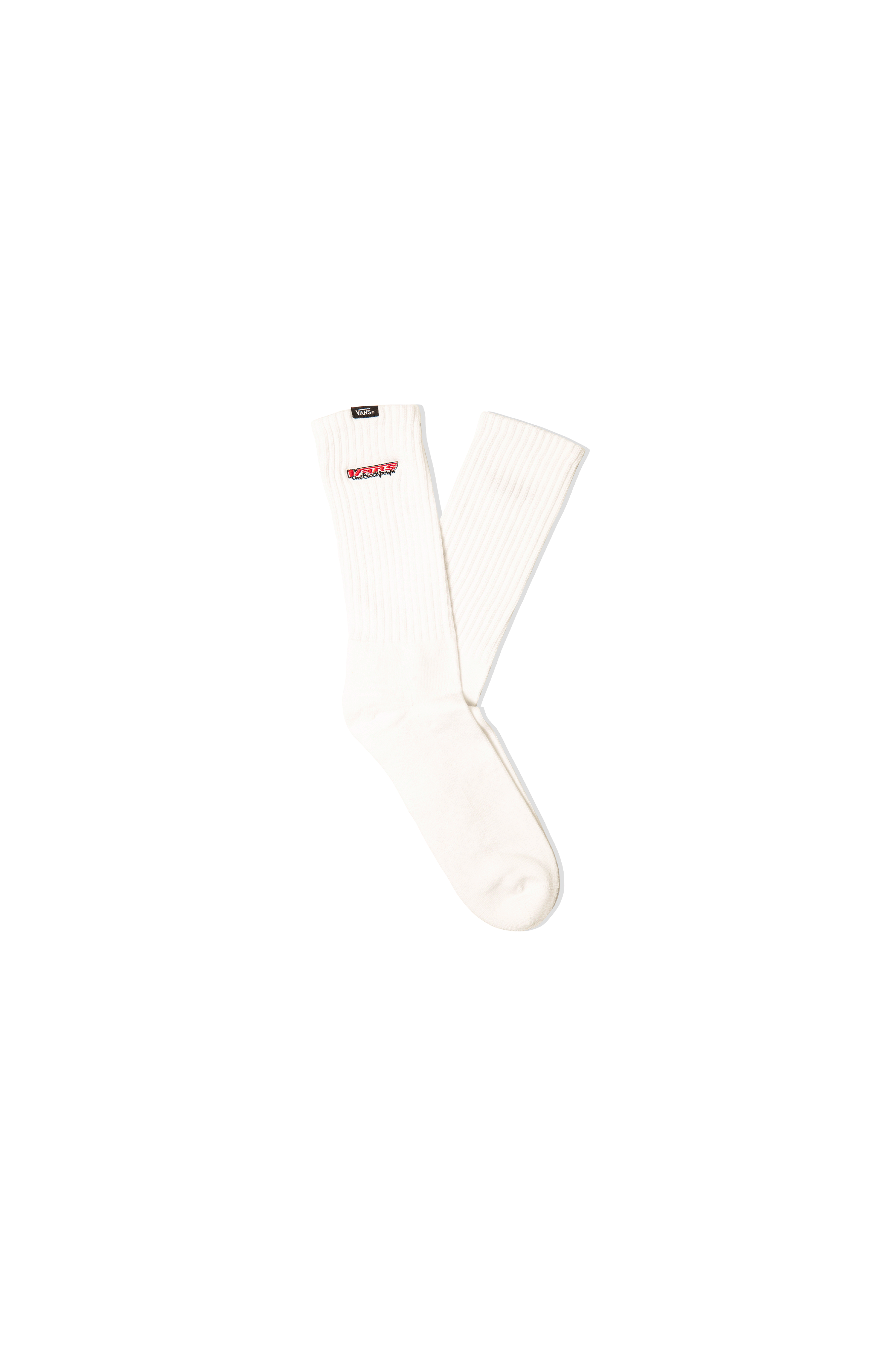 Embroidered Socks x One Block Down.