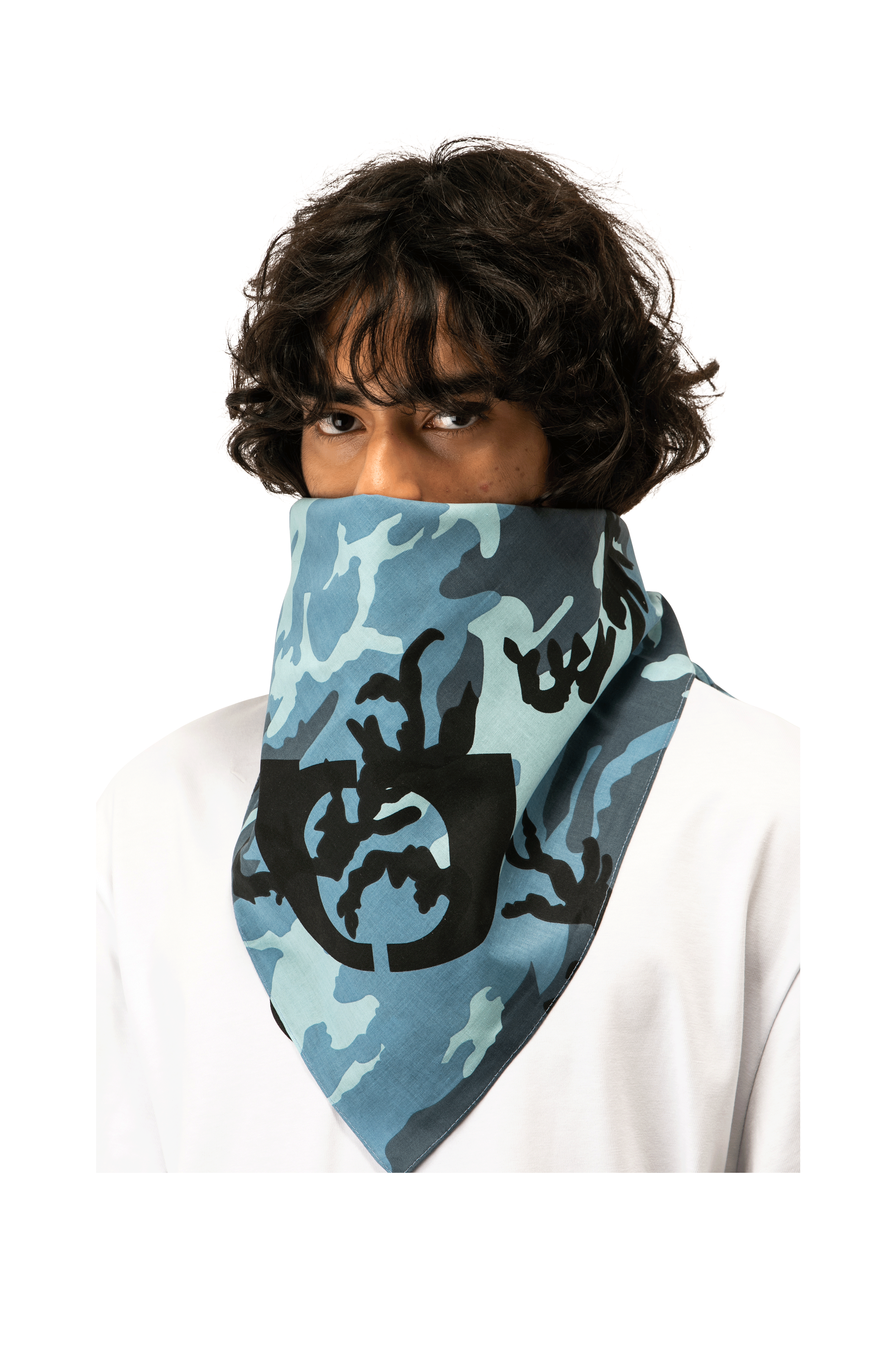 Link Navy Camo Bandana