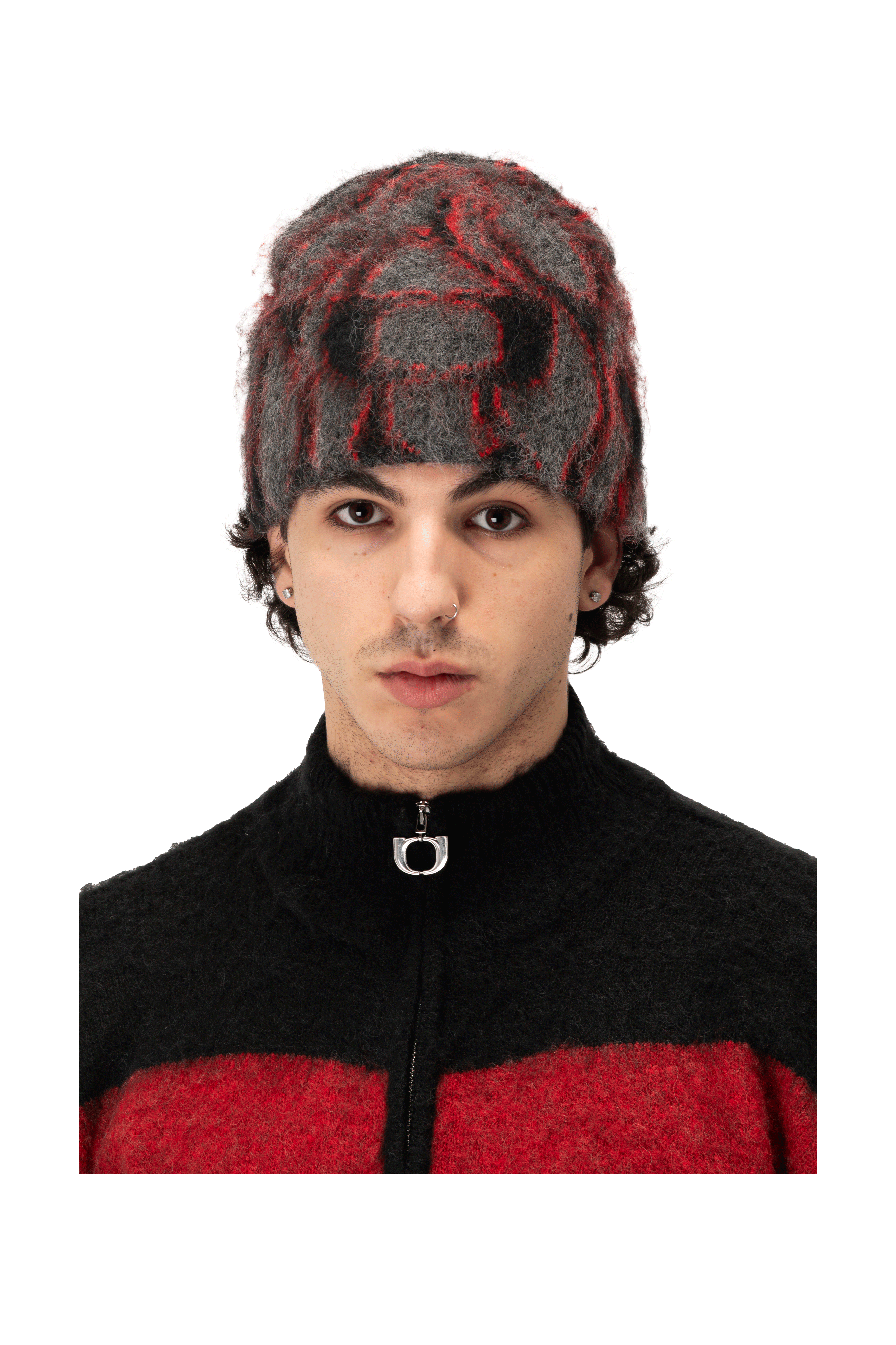 Flame Link Mohair Beanie