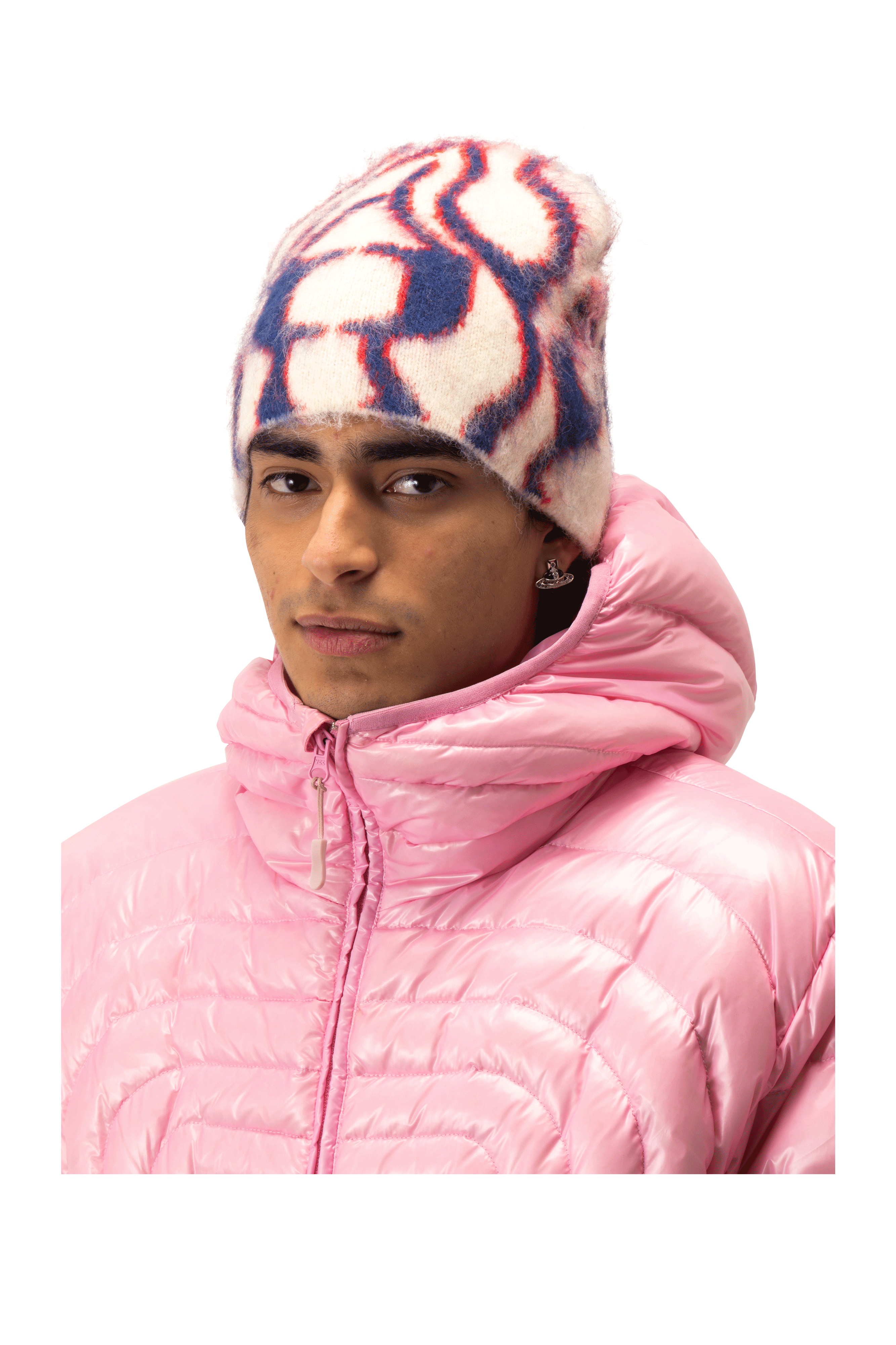 Flames Mohair Beanie