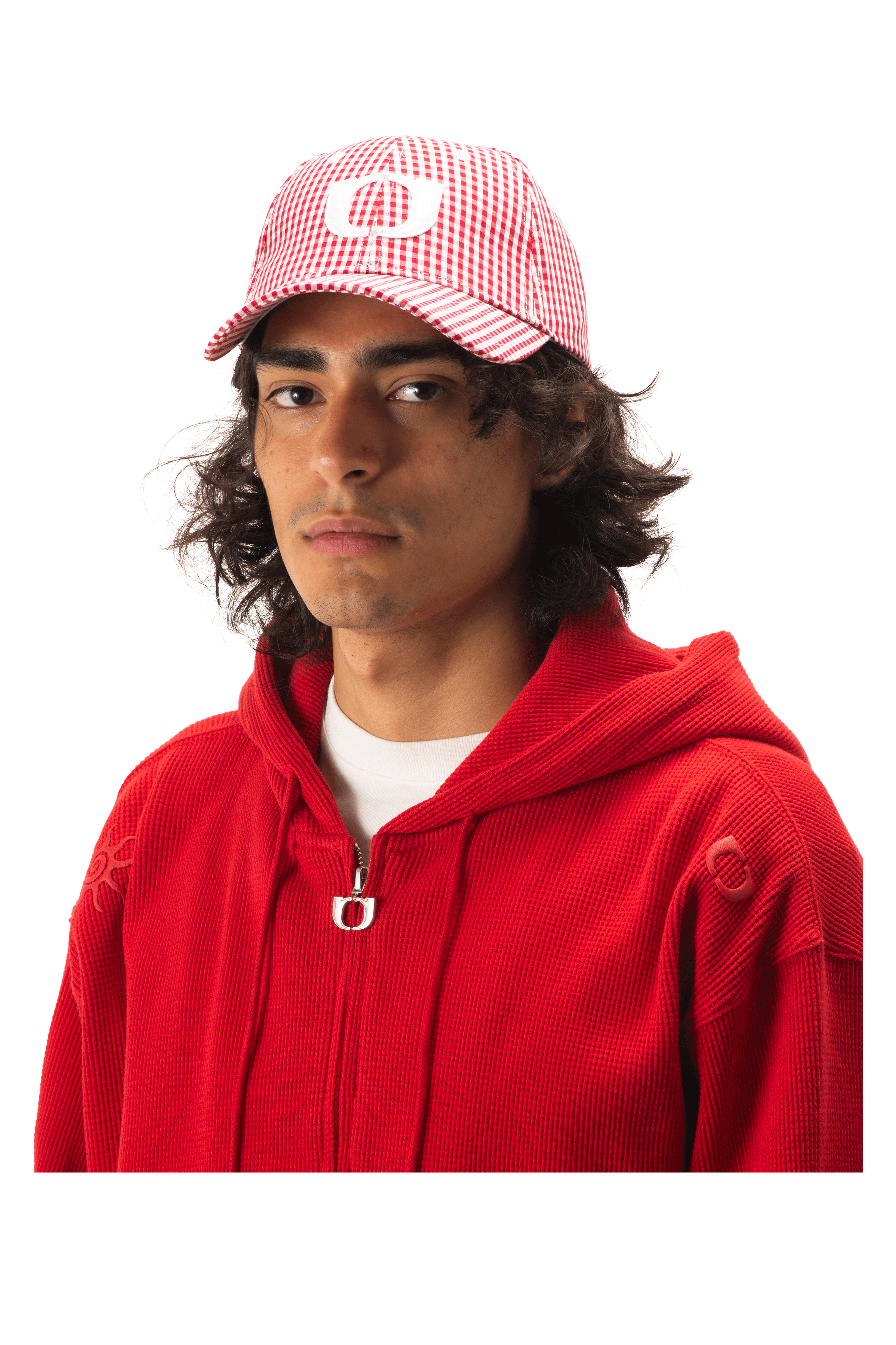Micro Vichy Hat